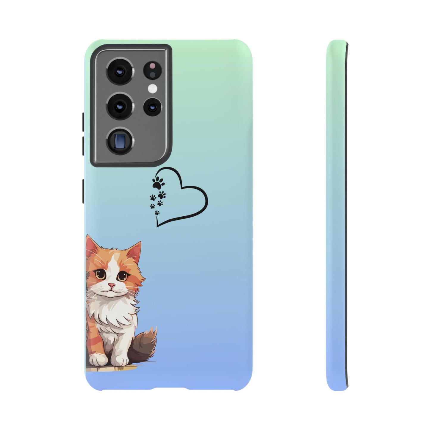 Trendy Tough Phone Case, Glossy Finish, Durable and Stylish, Cute Design for Smartphone Protection