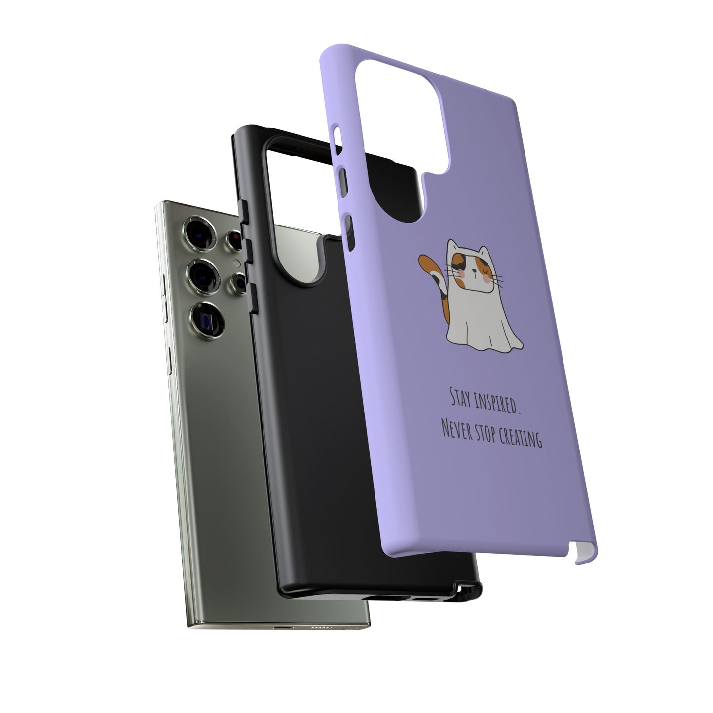 Tough Phone Case, Stylish and Durable Glossy Finish, Trendy Cute Cover for Smartphones