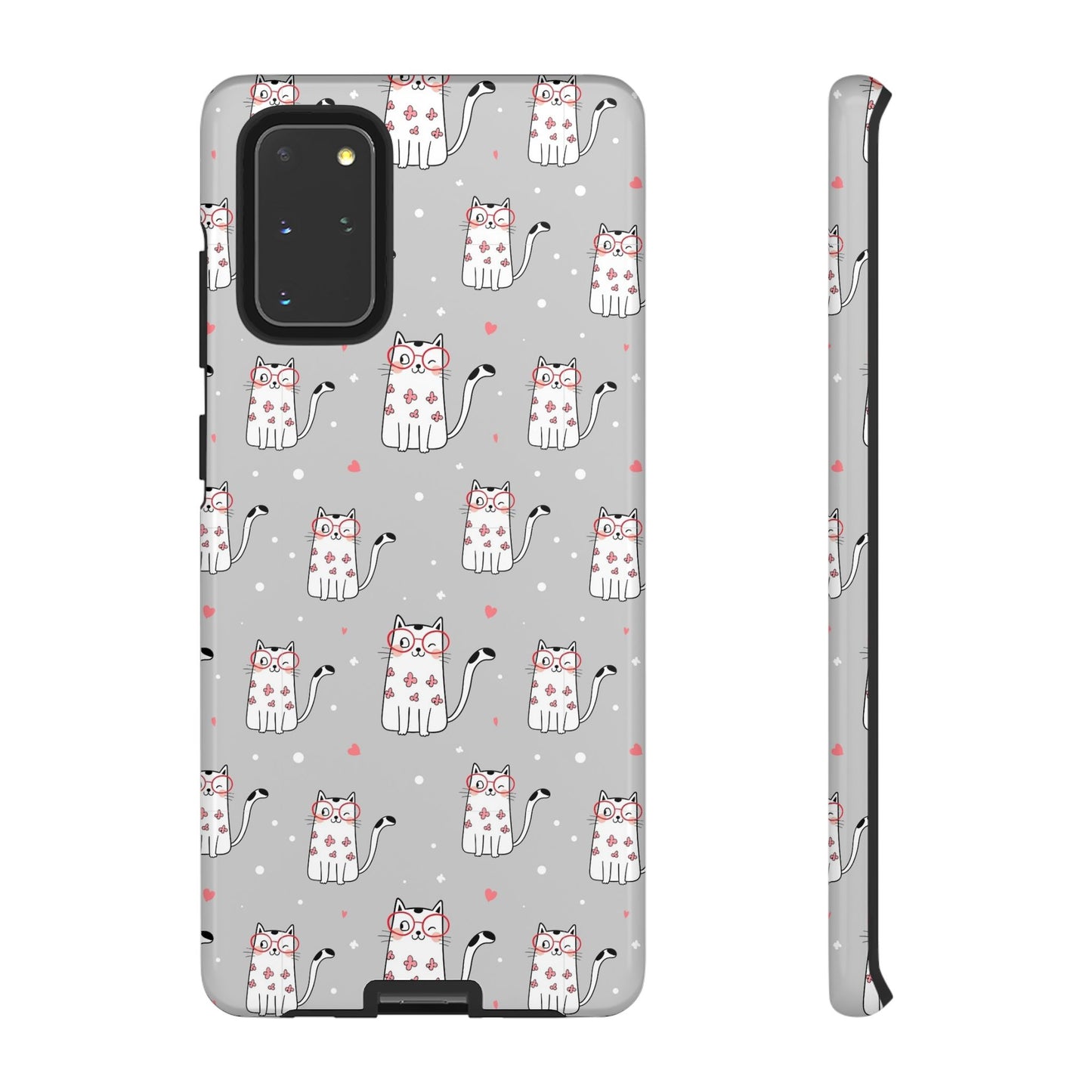 Durable Tough Phone Case, Stylish Glossy Cover, Trendy Cute Design, Perfect for Smartphone Use