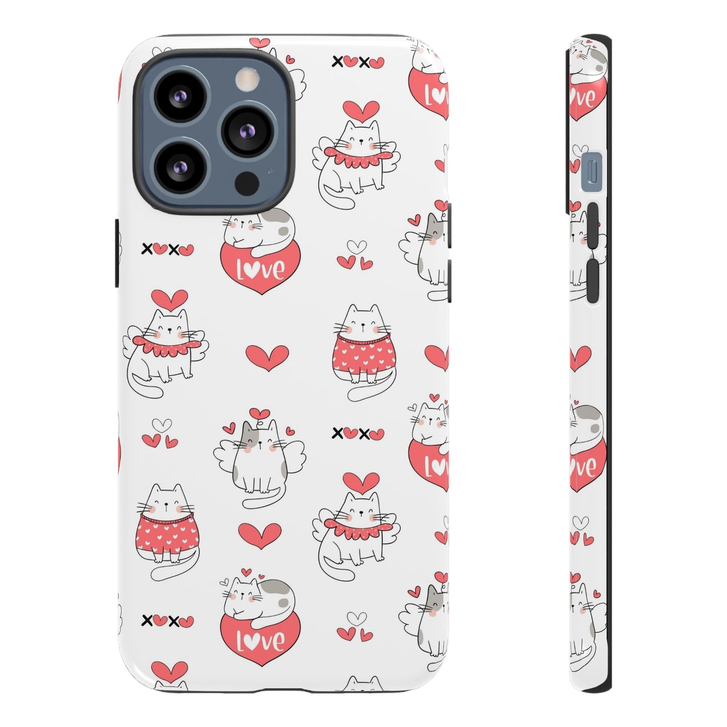 Durable Tough Phone Case, Trendy Glossy Cover, Stylish Cute Design, Perfect for Smartphone Protection