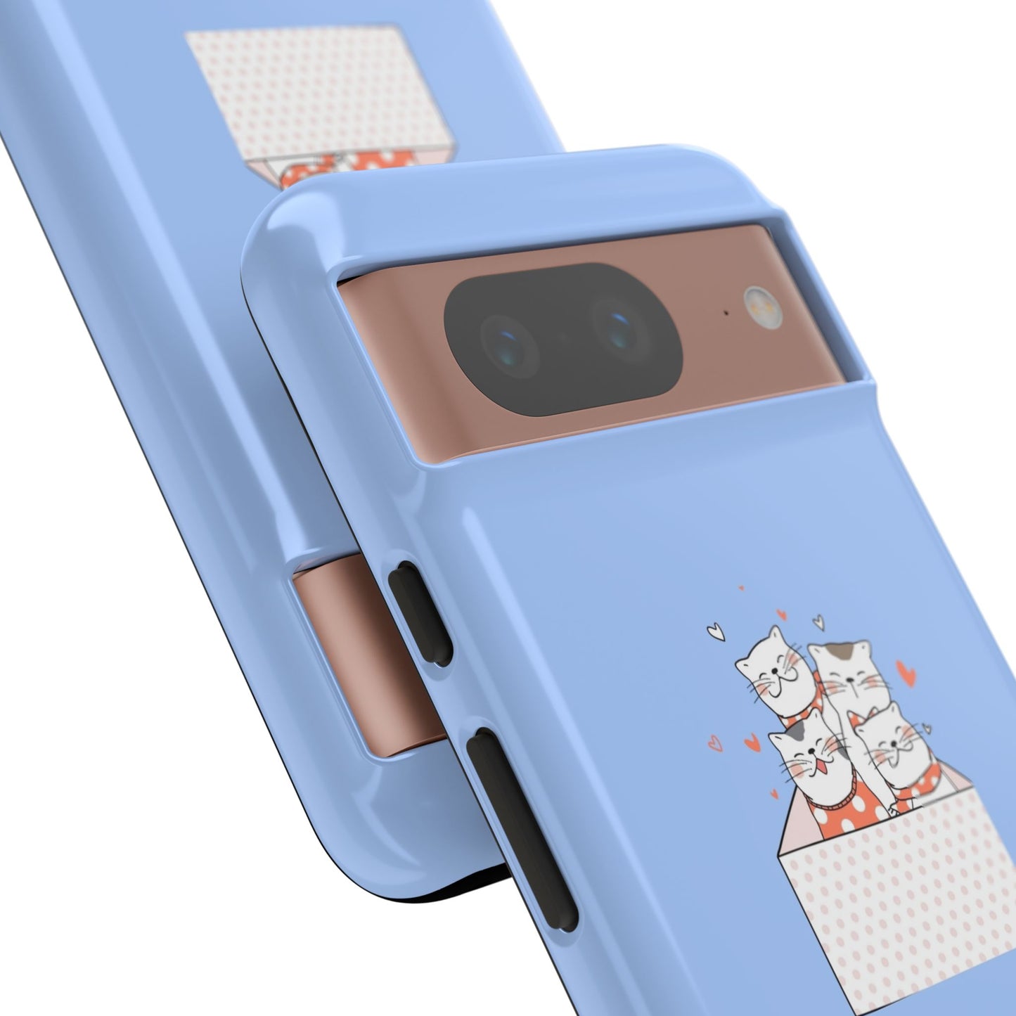 Durable Tough Phone Case, Glossy Finish, Stylish and Trendy Design, Cute Cover for Smartphones