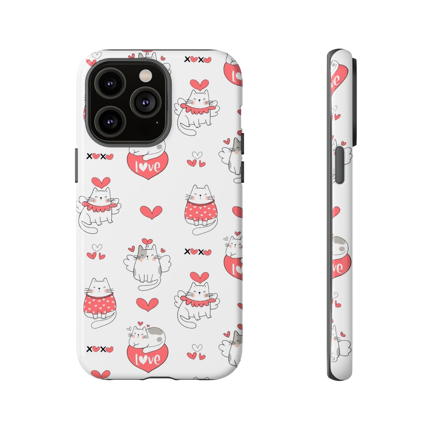 Durable Tough Phone Case, Trendy Glossy Cover, Stylish Cute Design, Perfect for Smartphone Protection