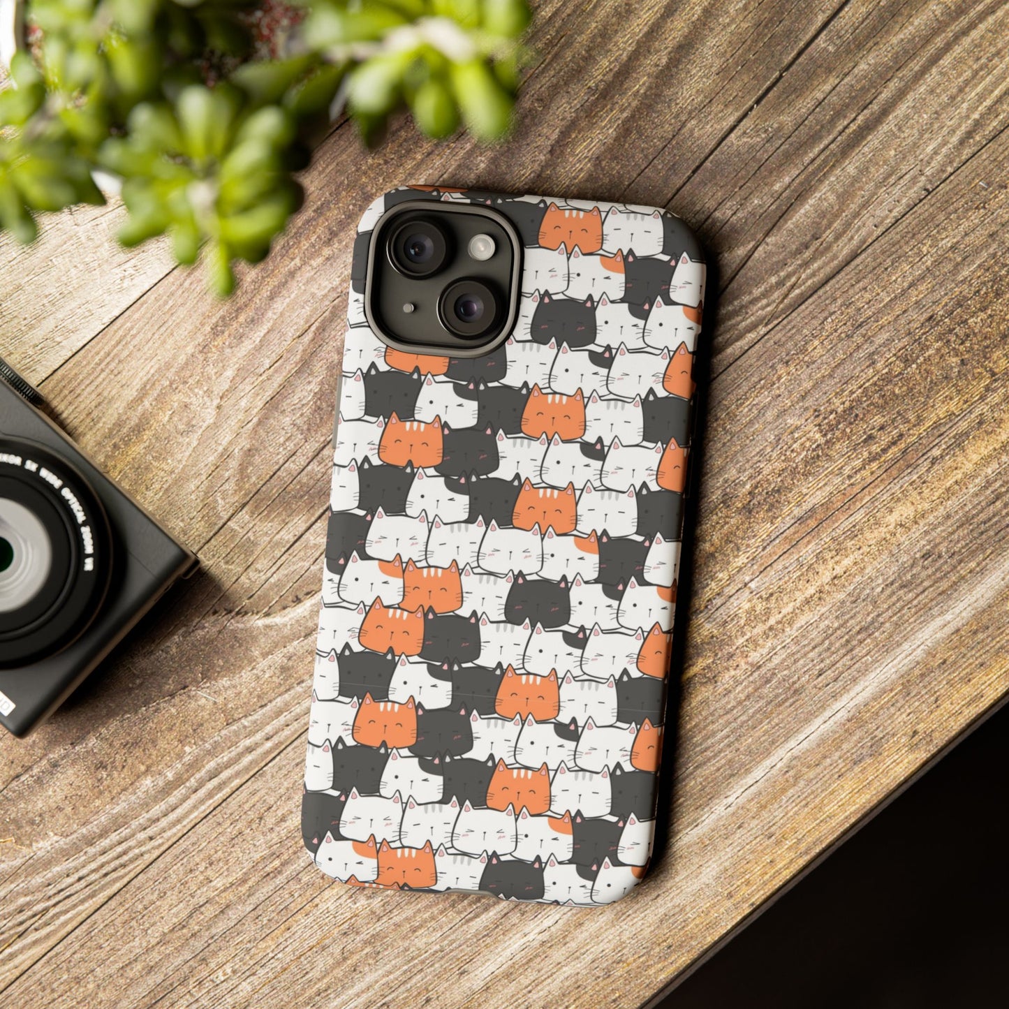Durable Tough Phone Case, Cute and Stylish Glossy Finish, Trendy Design for Smartphone Protection