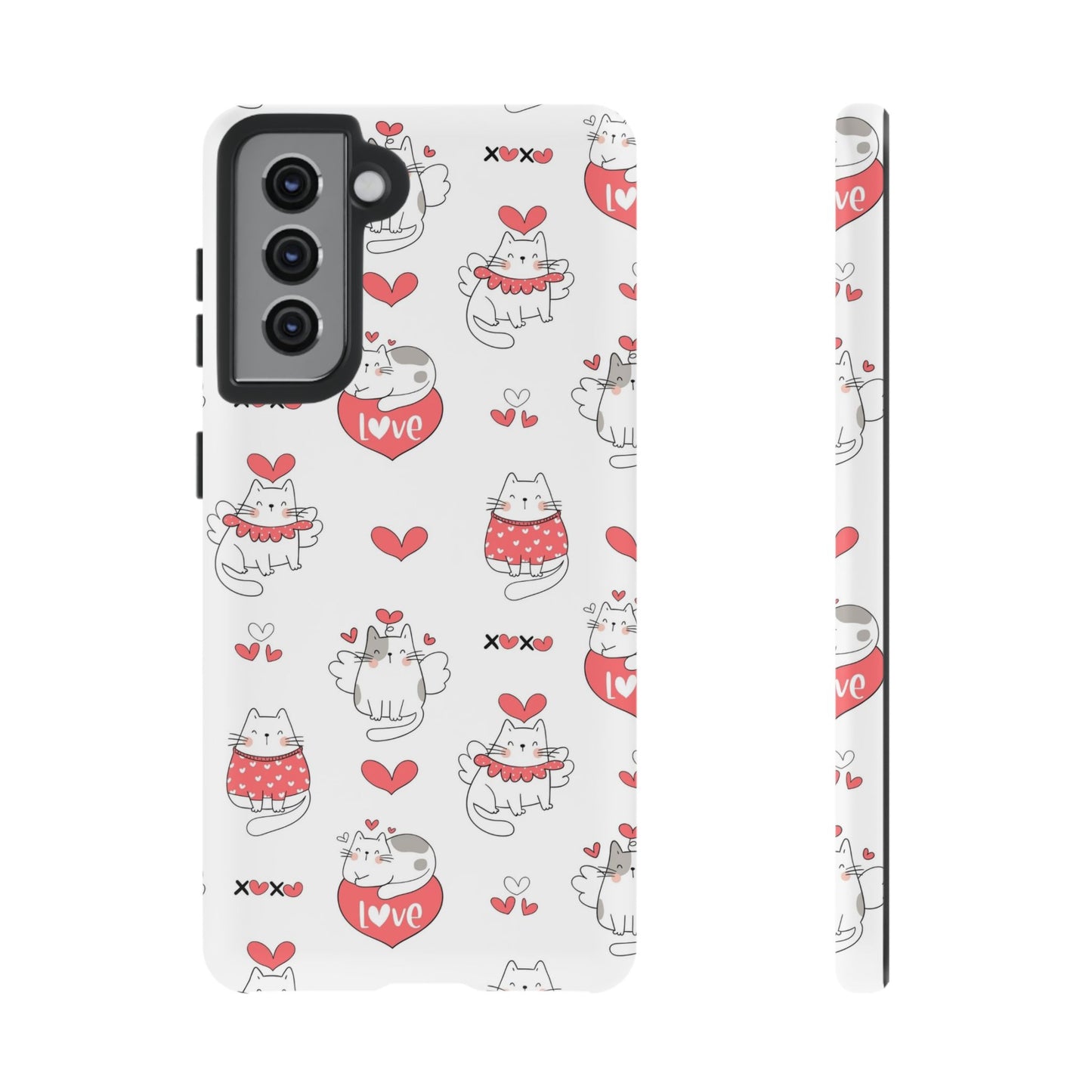 Durable Tough Phone Case, Trendy Glossy Cover, Stylish Cute Design, Perfect for Smartphone Protection