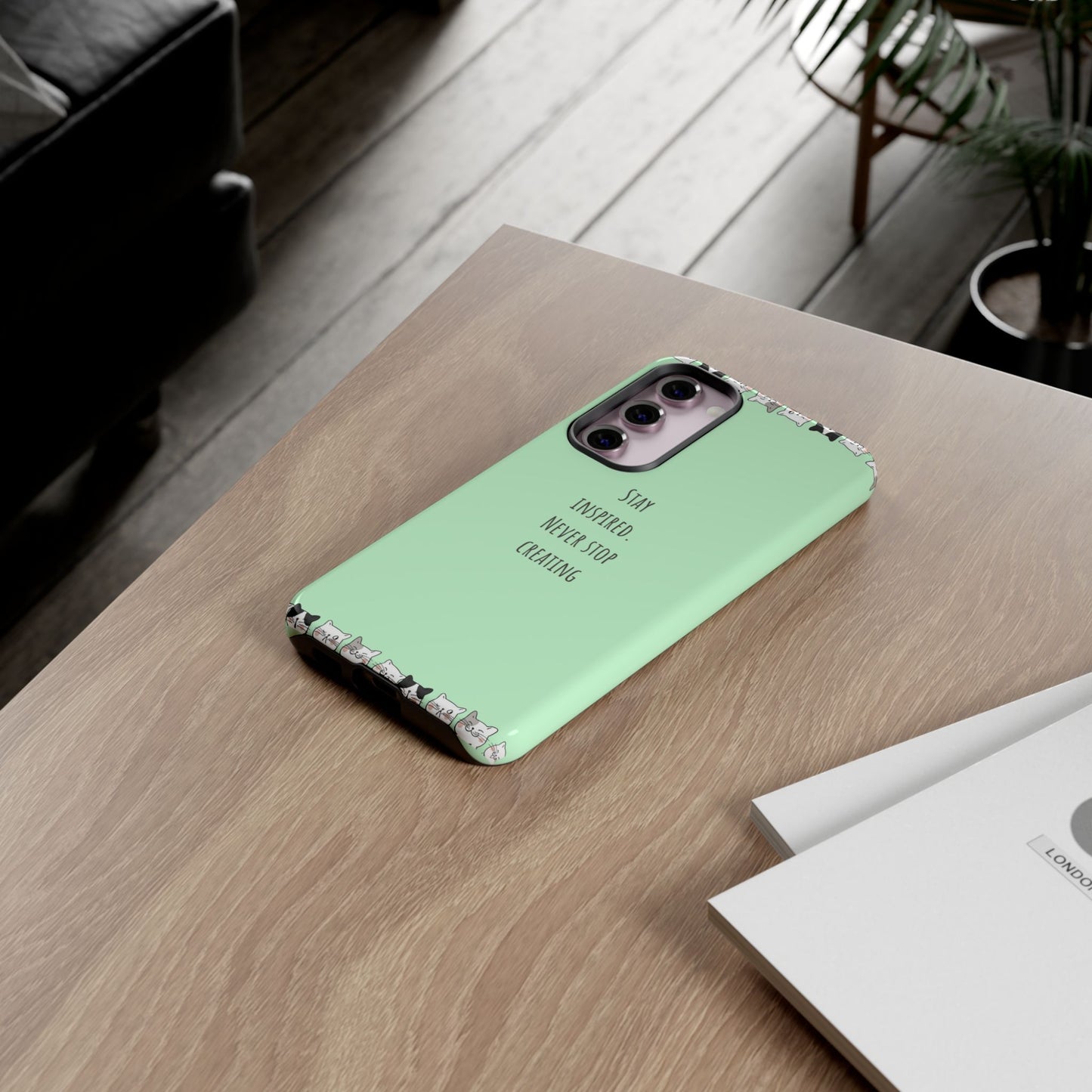 Tough Phone Case, Trendy Durable Glossy Finish, Stylish and Cute Smartphone Cover for Daily Use