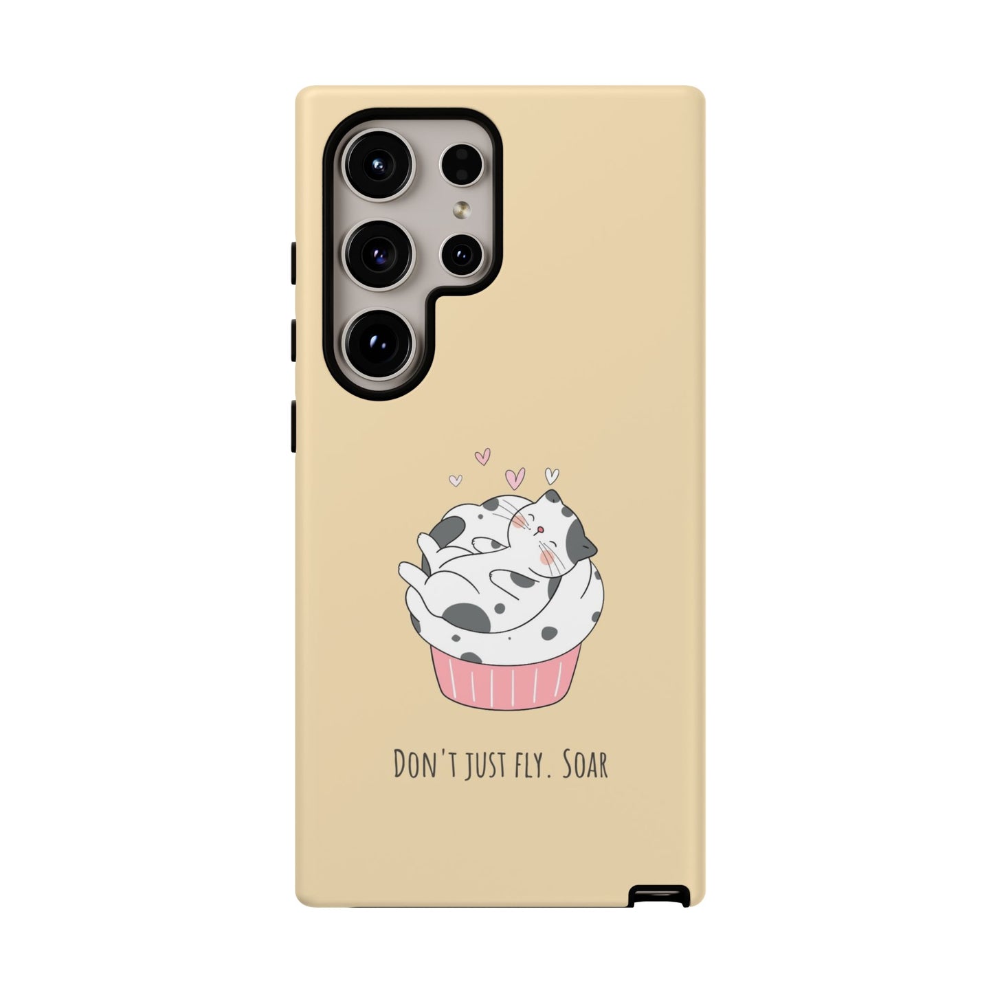 Tough Phone Case, Glossy Cute Design, Durable and Stylish, Trendy Smartphone Cover for Daily Use