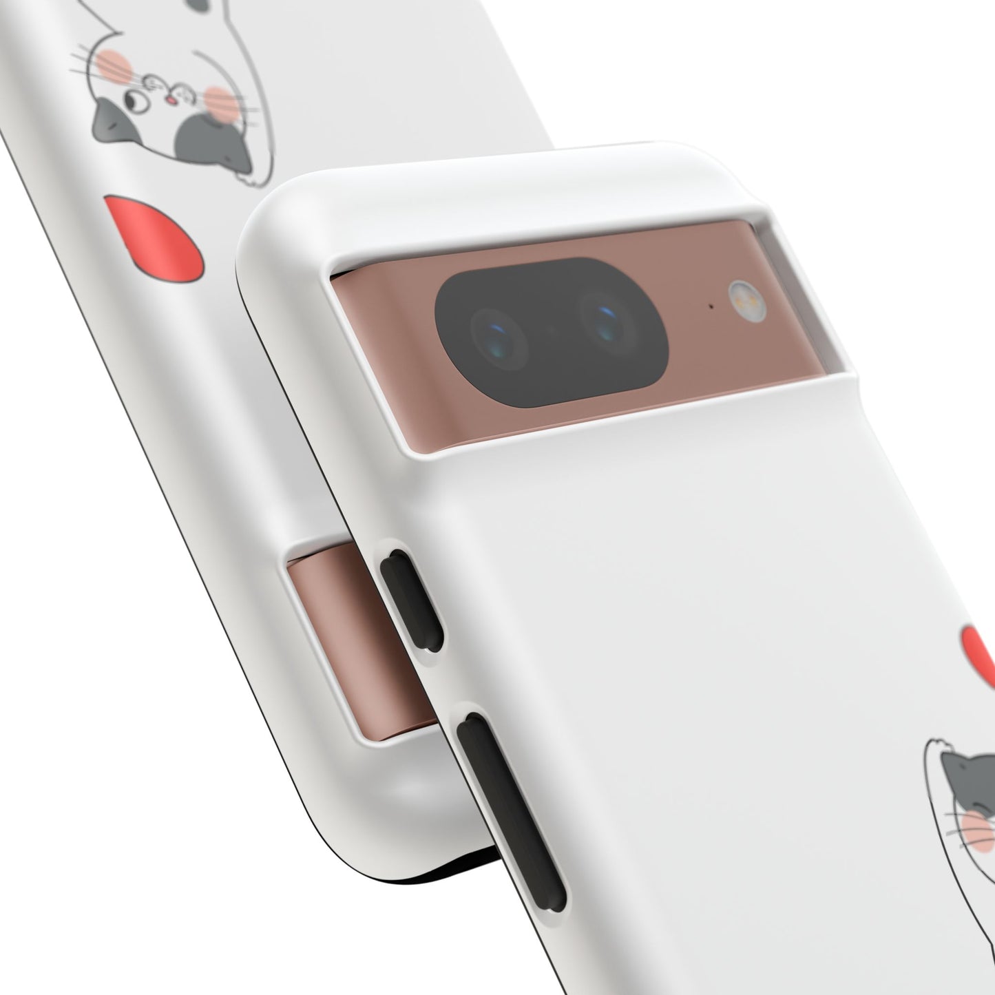 Tough Phone Case, Durable and Trendy Glossy Finish, Cute Stylish Design, Everyday Smartphone Protection