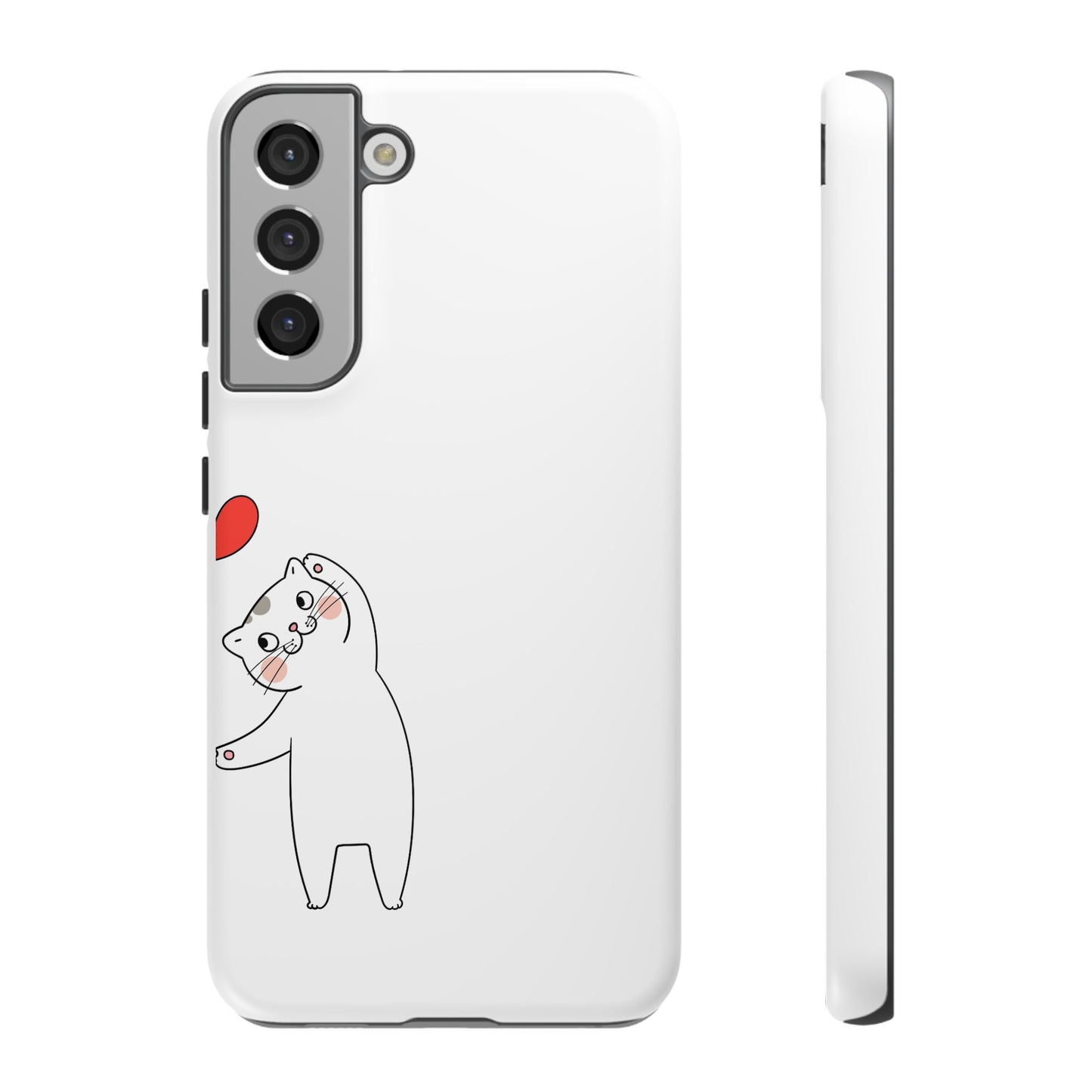 Tough Phone Case, Cute and Stylish Design, Durable Glossy Finish, Trendy Smartphone Protection for Daily Use