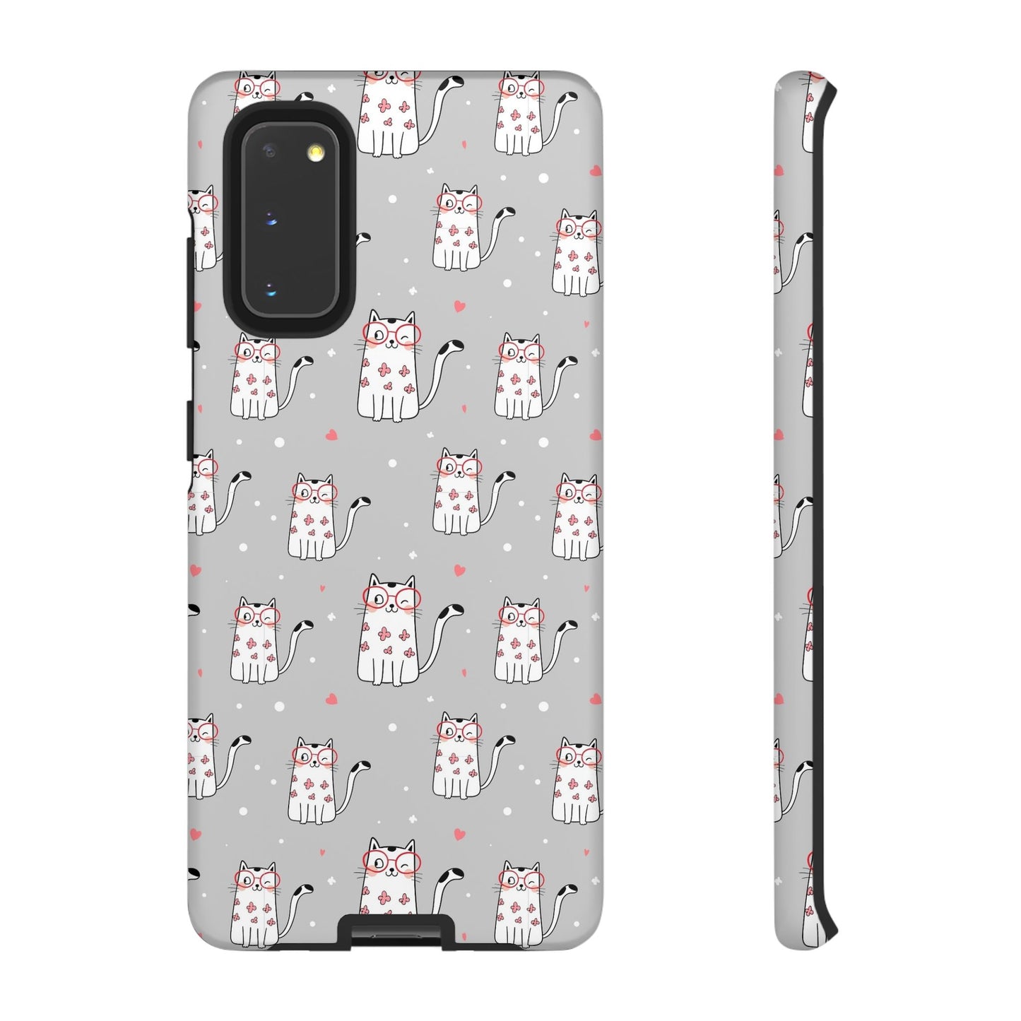 Durable Tough Phone Case, Stylish Glossy Cover, Trendy Cute Design, Perfect for Smartphone Use