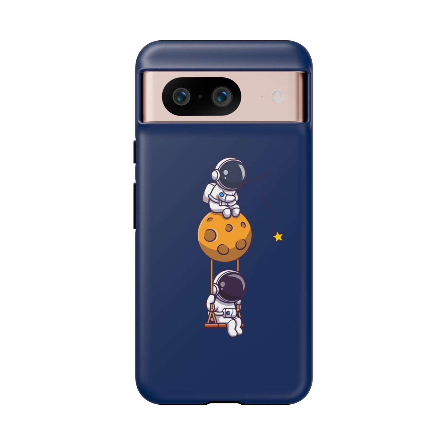 Astronaut Adventure Phone Case - Galaxy Design with Space Explorers