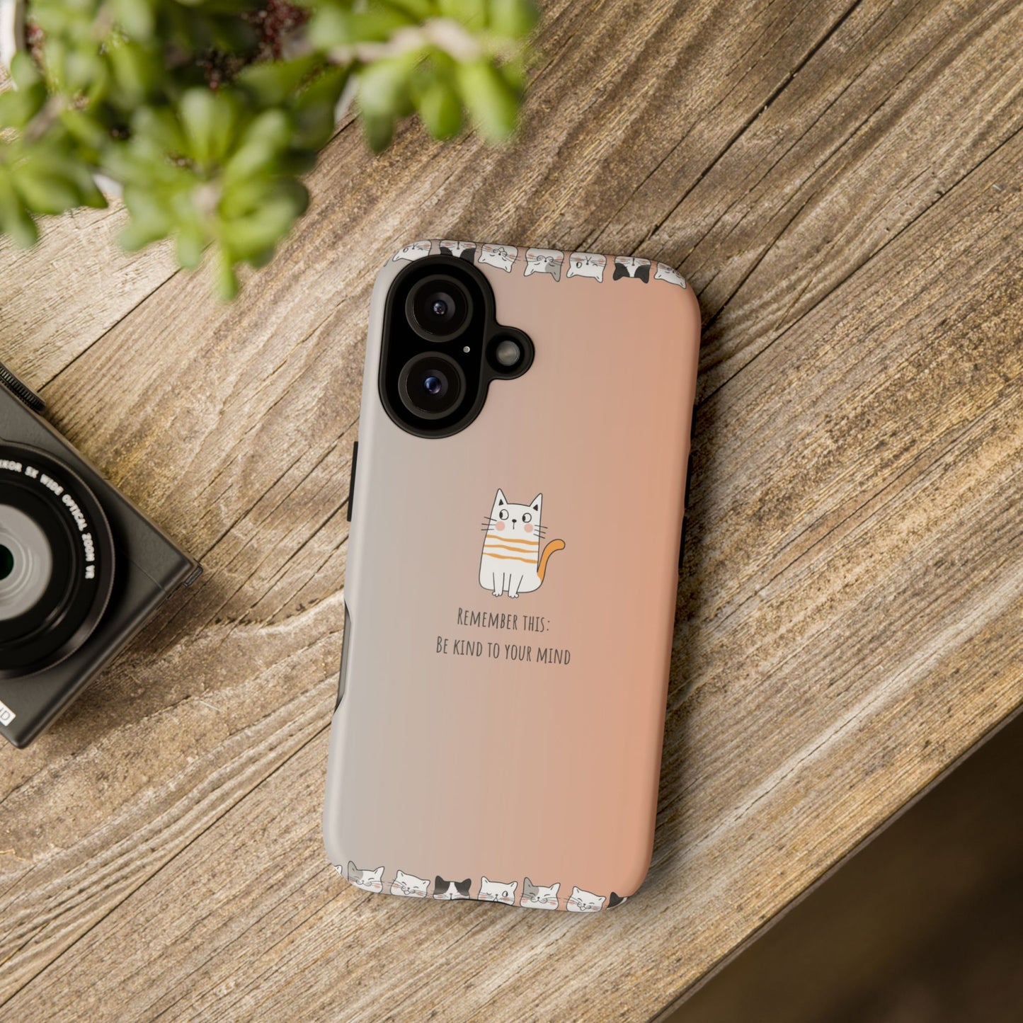Durable Tough Phone Case, Cute Stylish Design, Glossy Trendy Cover for Smartphone Protection