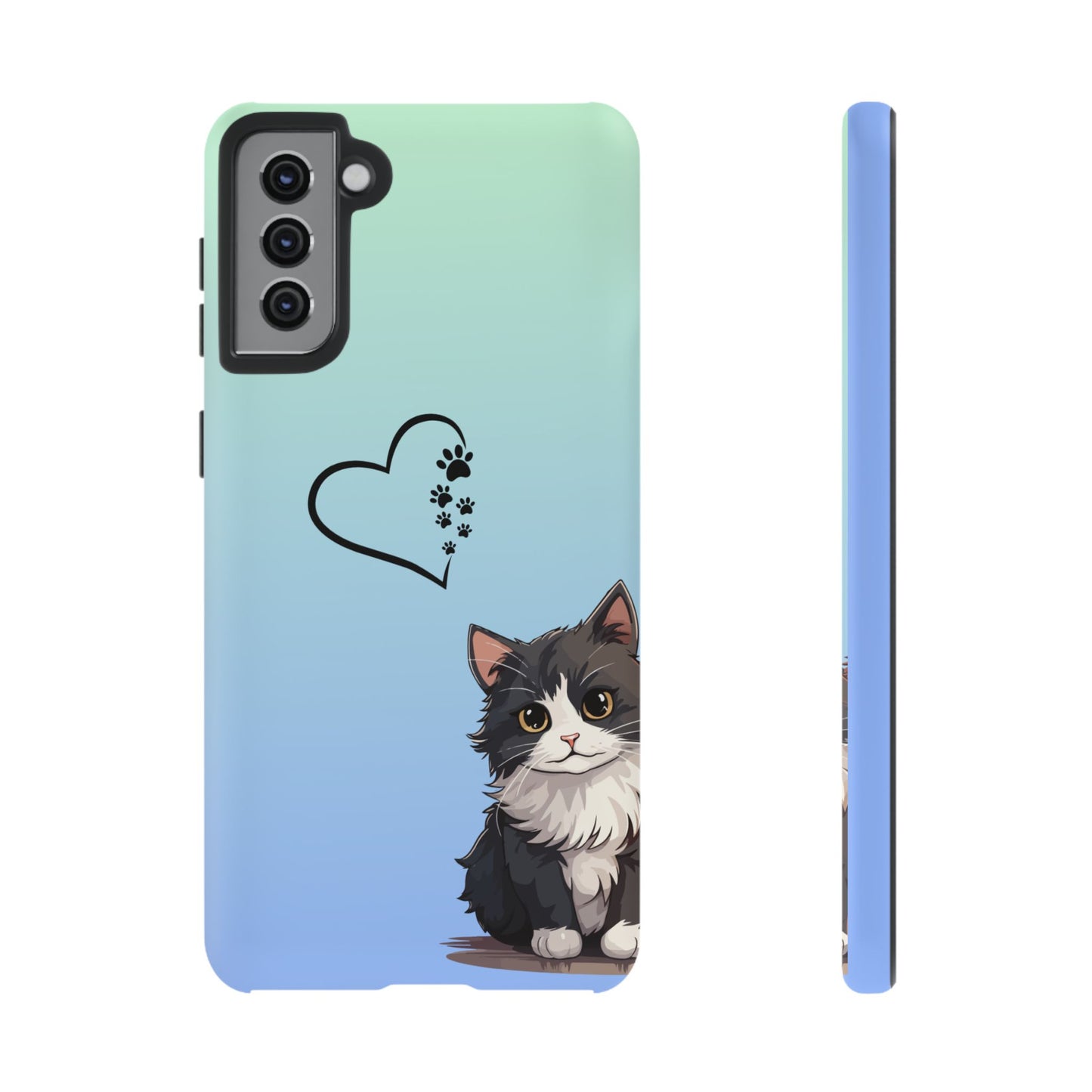 Tough Phone Case, Cute and Stylish Glossy Finish, Trendy Durable Design, Smartphone Protection