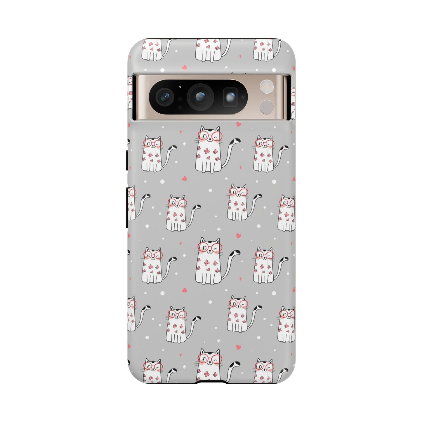 Durable Tough Phone Case, Stylish Glossy Cover, Trendy Cute Design, Perfect for Smartphone Use