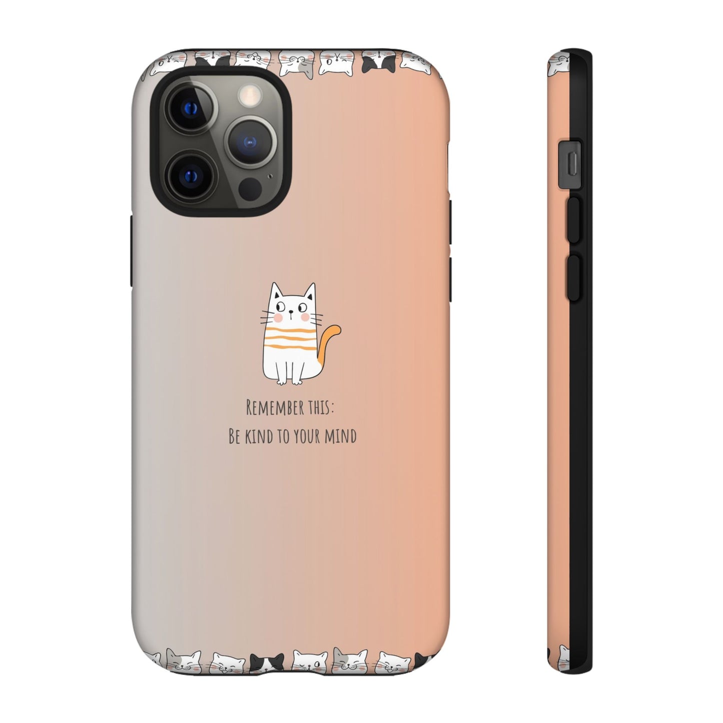 Durable Tough Phone Case, Cute Stylish Design, Glossy Trendy Cover for Smartphone Protection