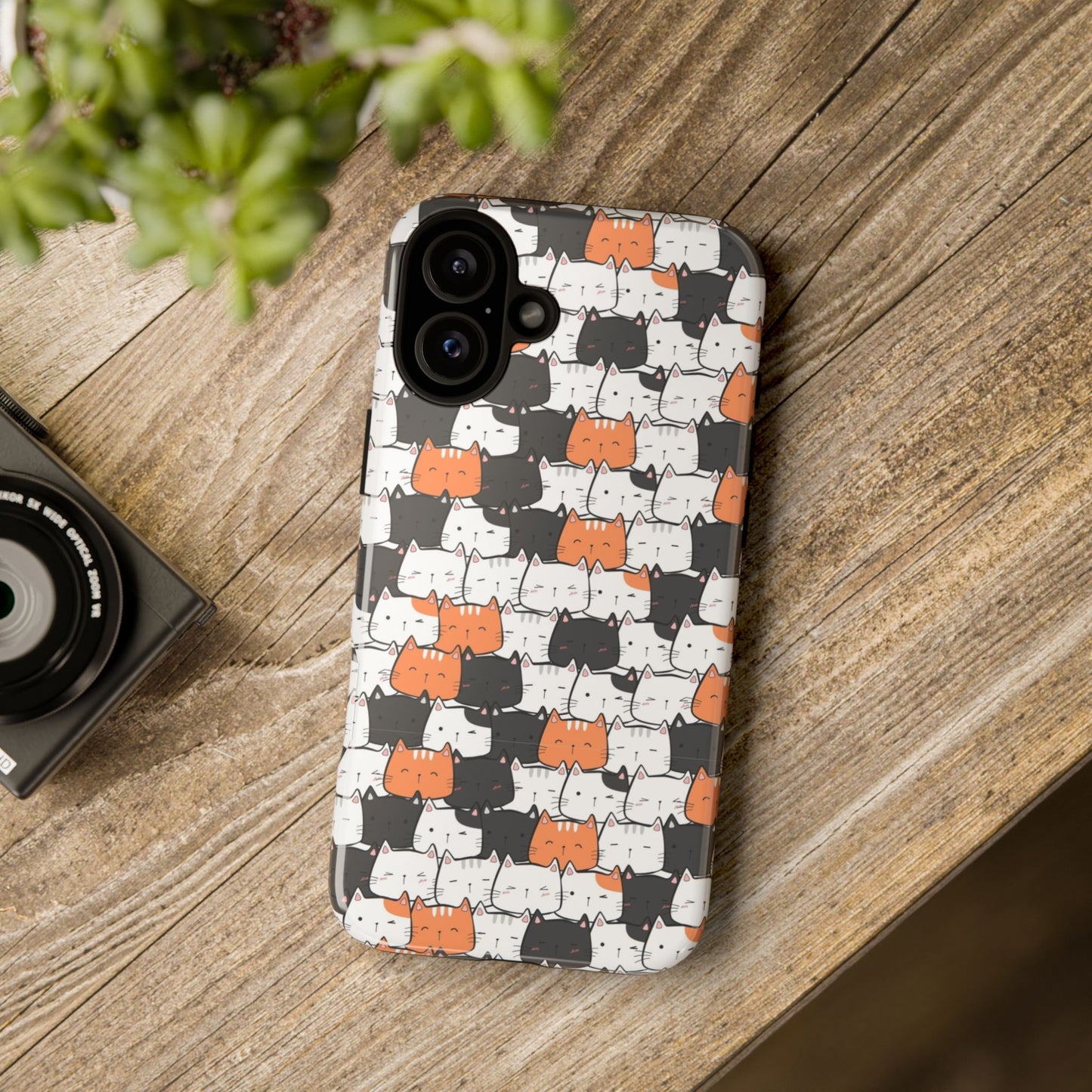 Durable Tough Phone Case, Cute and Stylish Glossy Finish, Trendy Design for Smartphone Protection
