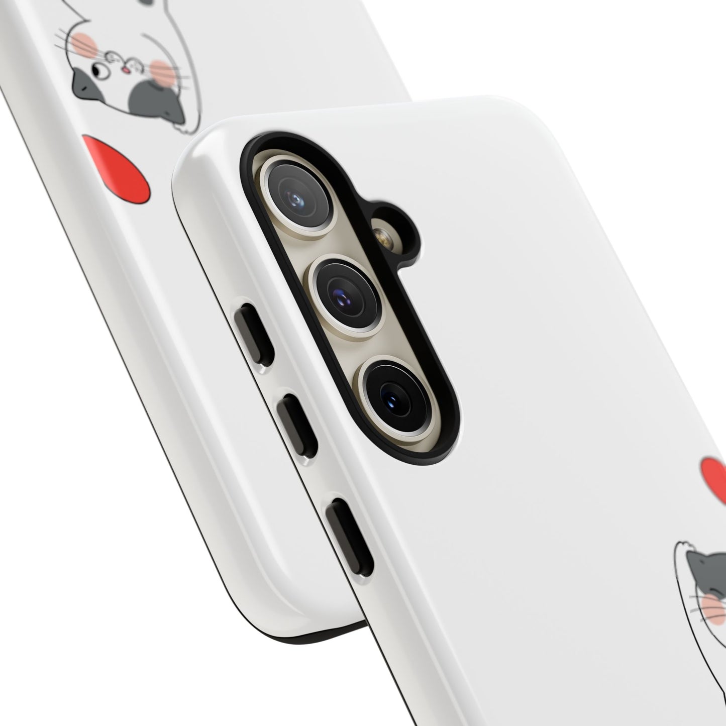 Tough Phone Case, Durable and Trendy Glossy Finish, Cute Stylish Design, Everyday Smartphone Protection