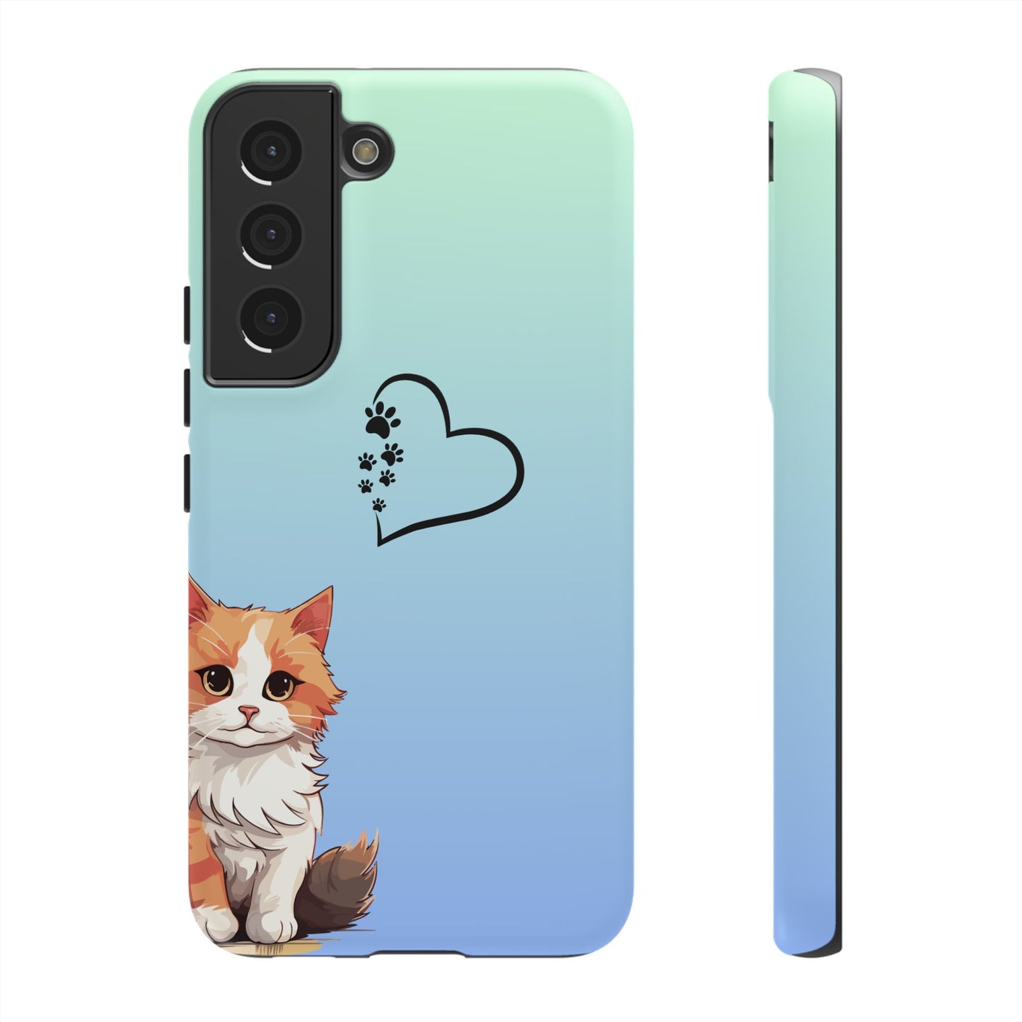 Trendy Tough Phone Case, Glossy Finish, Durable and Stylish, Cute Design for Smartphone Protection