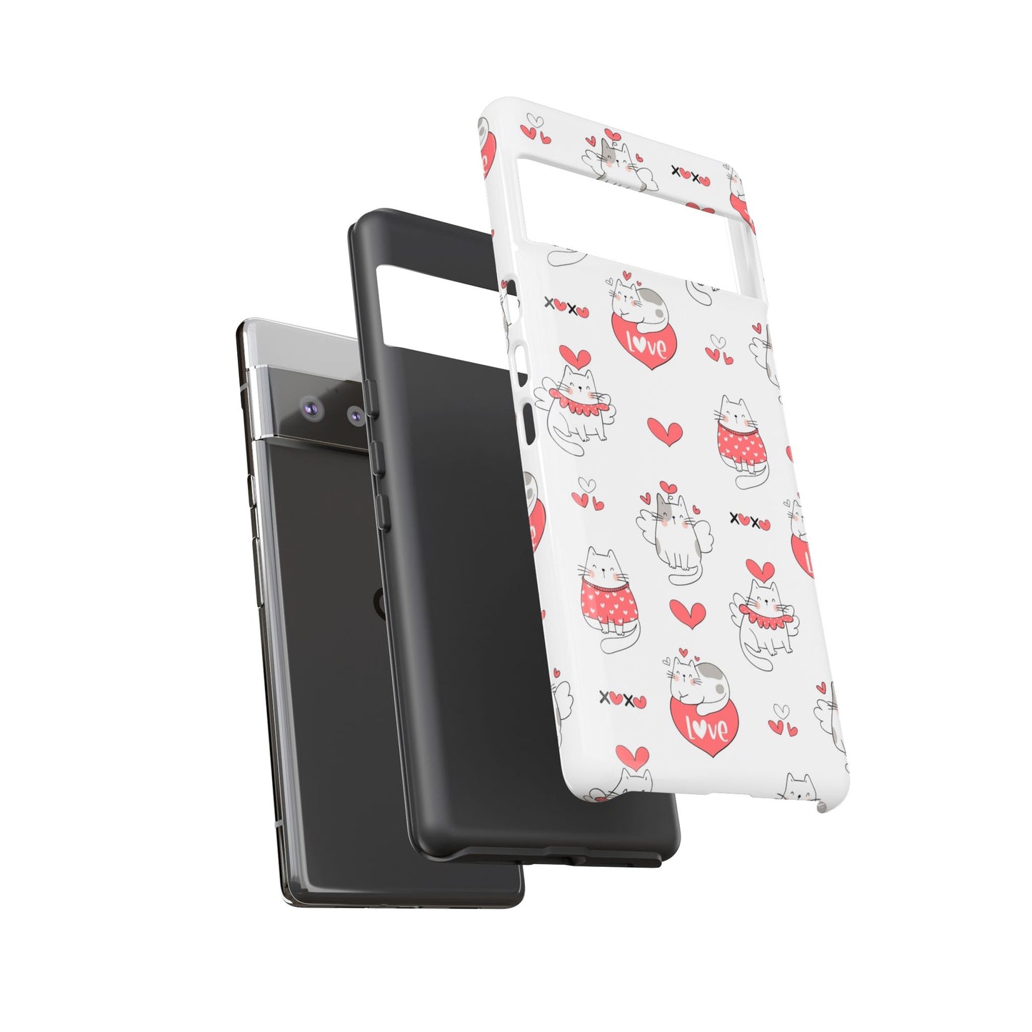 Durable Tough Phone Case, Trendy Glossy Cover, Stylish Cute Design, Perfect for Smartphone Protection