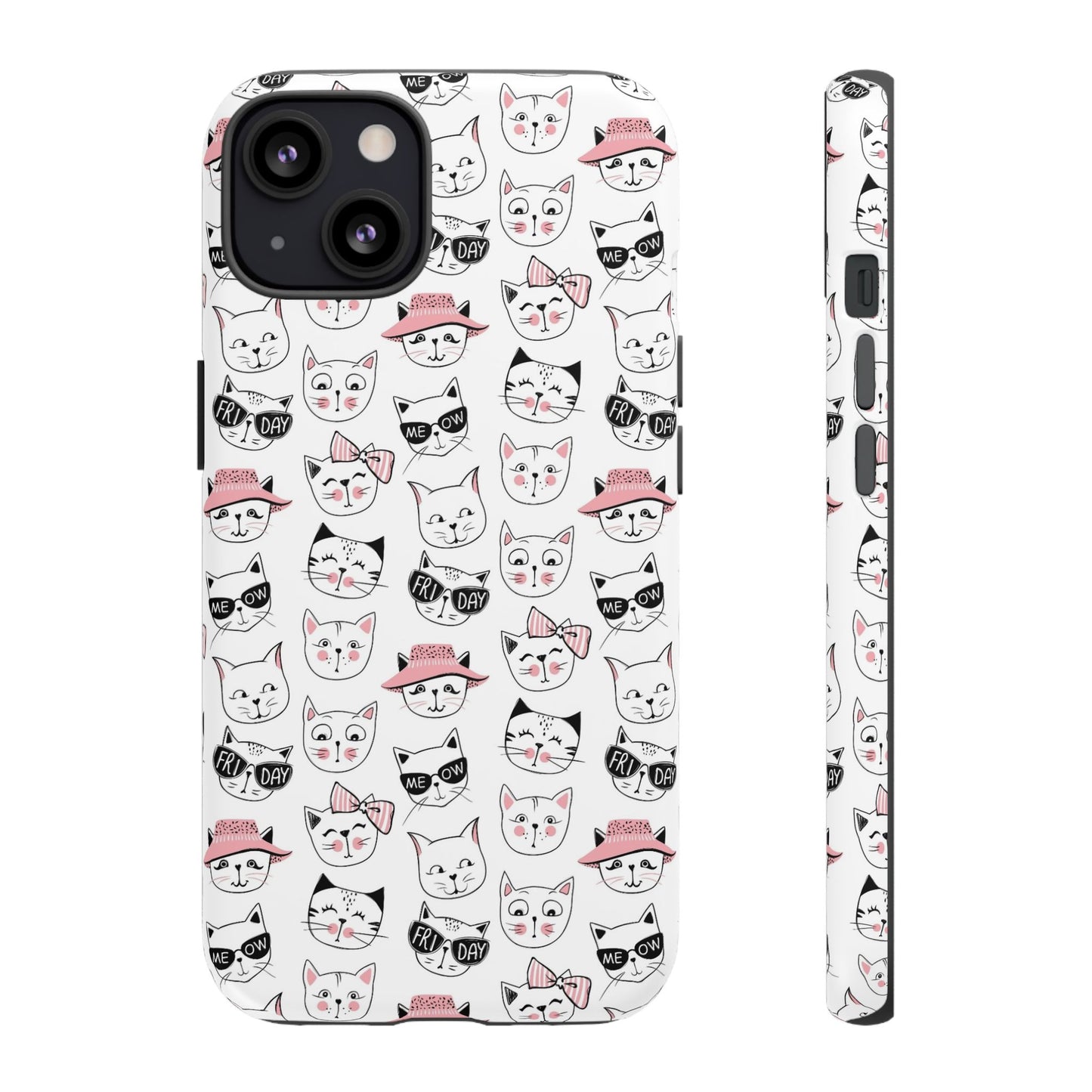 Durable Tough Phone Case, Stylish Glossy Finish, Trendy and Cute Smartphone Cover for Protection