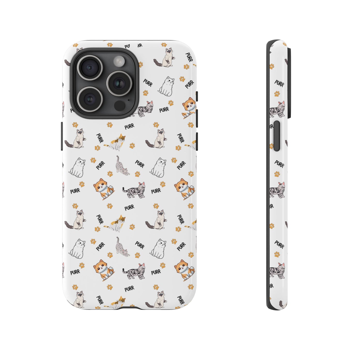 Tough Phone Case, Glossy Finish, Trendy and Cute, Durable Smartphone Protection for Daily Us