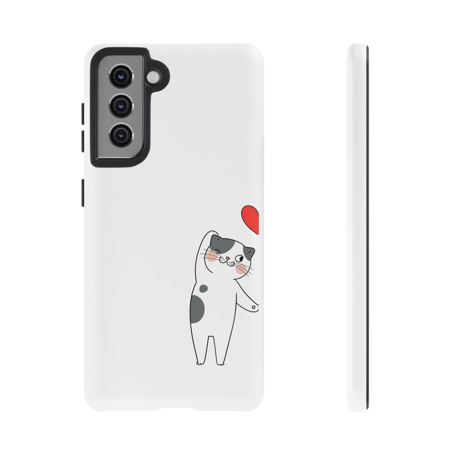 Tough Phone Case, Durable and Trendy Glossy Finish, Cute Stylish Design, Everyday Smartphone Protection