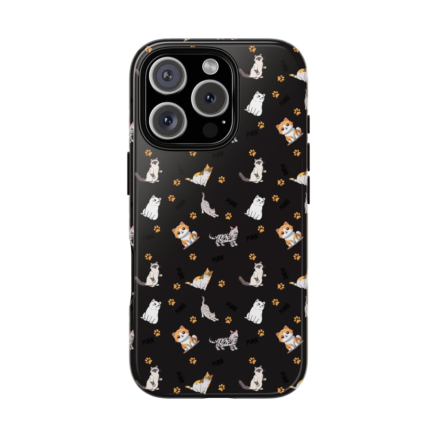 Durable Tough Phone Case, Stylish Glossy Finish, Trendy Cute Design, Everyday Protection for Smartphones