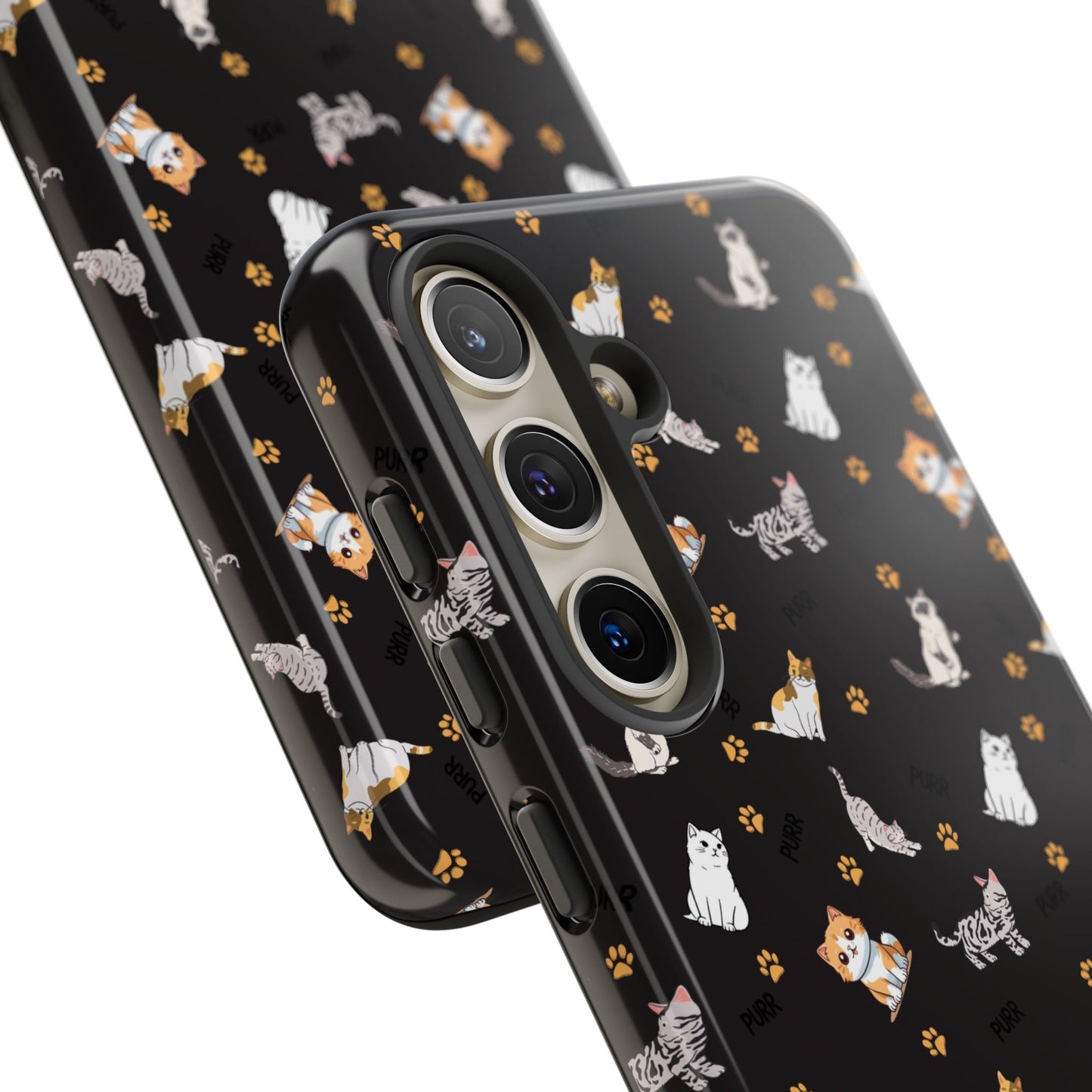 Durable Tough Phone Case, Stylish Glossy Finish, Trendy Cute Design, Everyday Protection for Smartphones