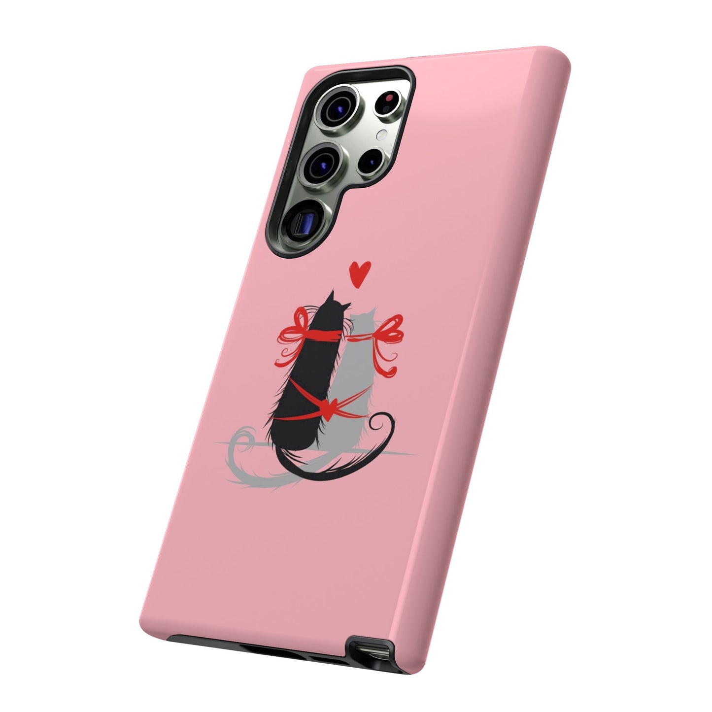Cute Tough Phone Case, Trendy Glossy Finish, Durable and Fashionable, Stylish Everyday Cover, Smartphone Protection