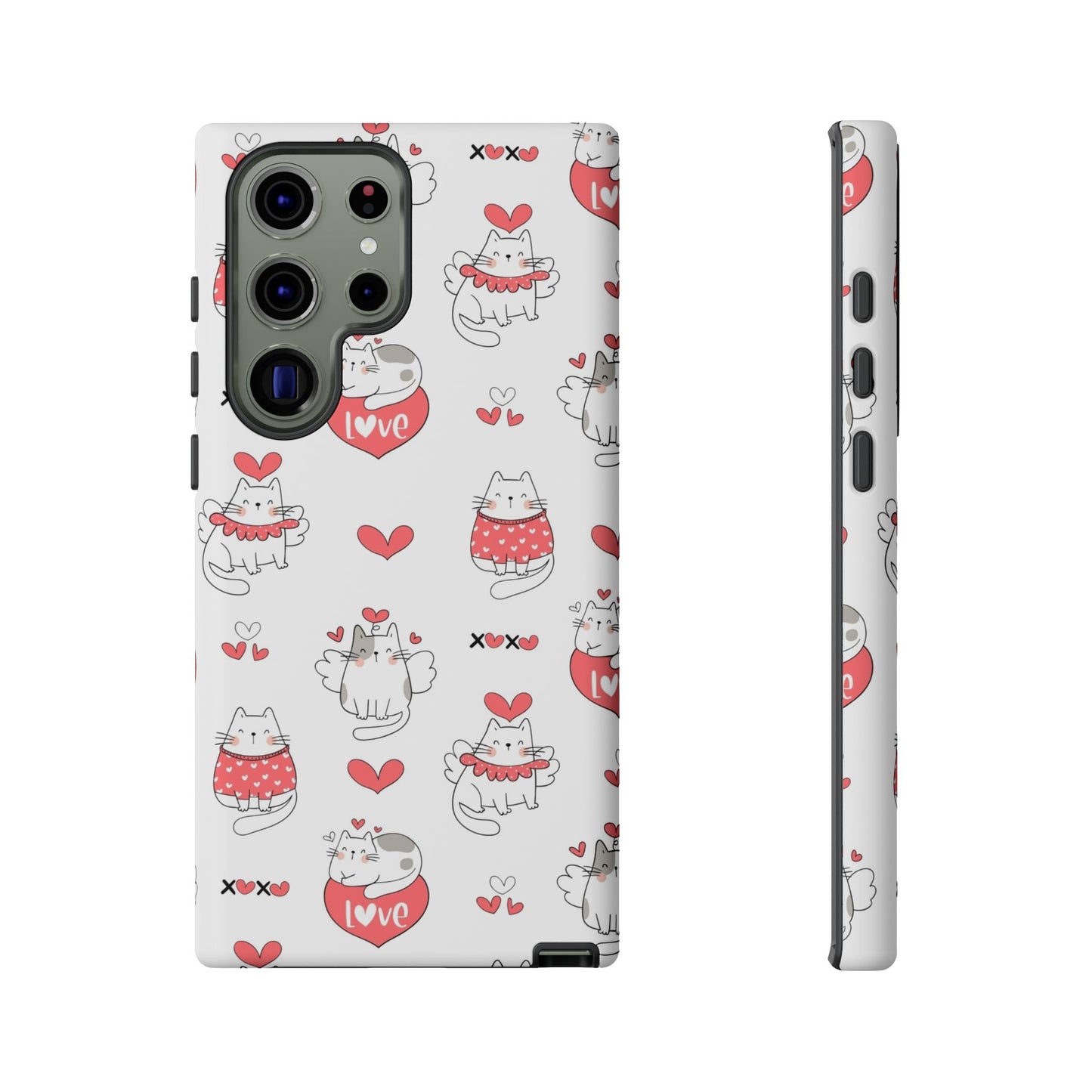 Durable Tough Phone Case, Trendy Glossy Cover, Stylish Cute Design, Perfect for Smartphone Protection