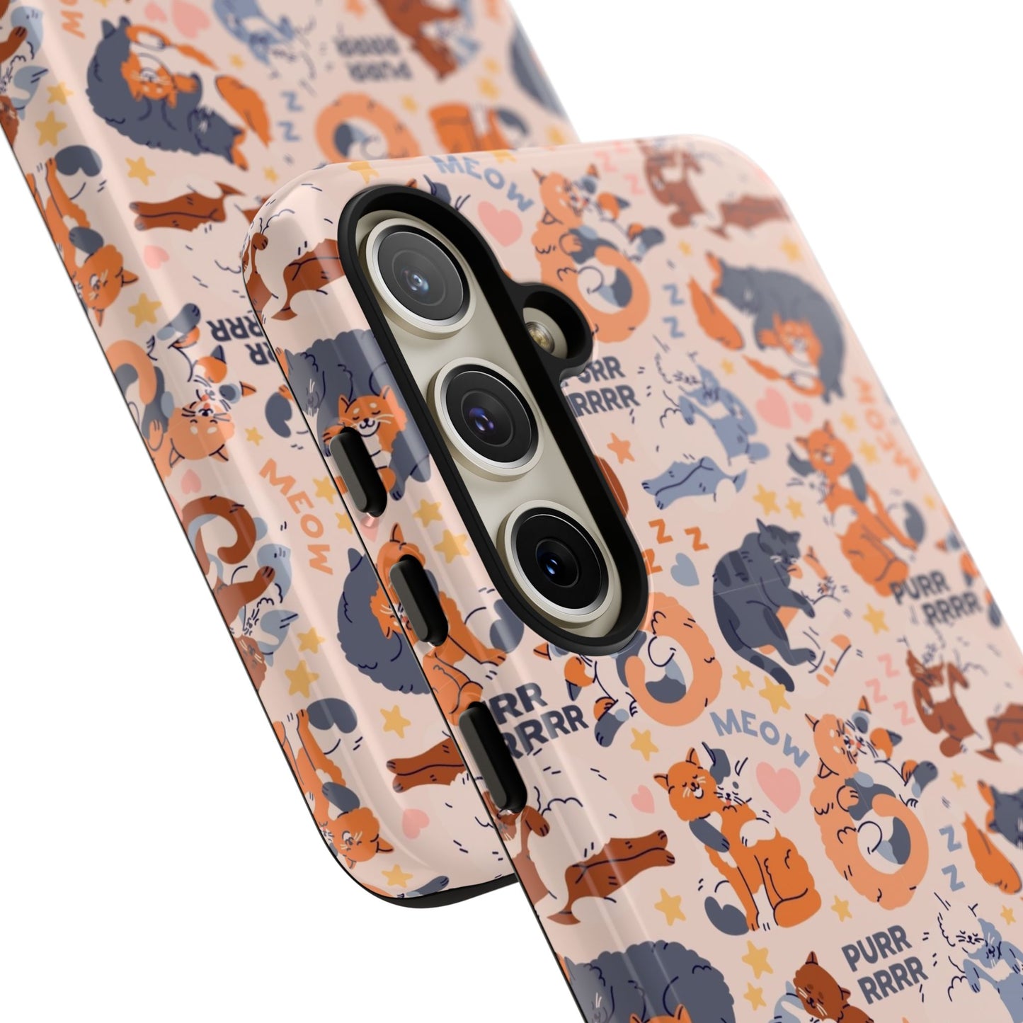 Durable Tough Phone Case, Trendy Cute Glossy Design, Stylish Smartphone Protection for Everyday Use