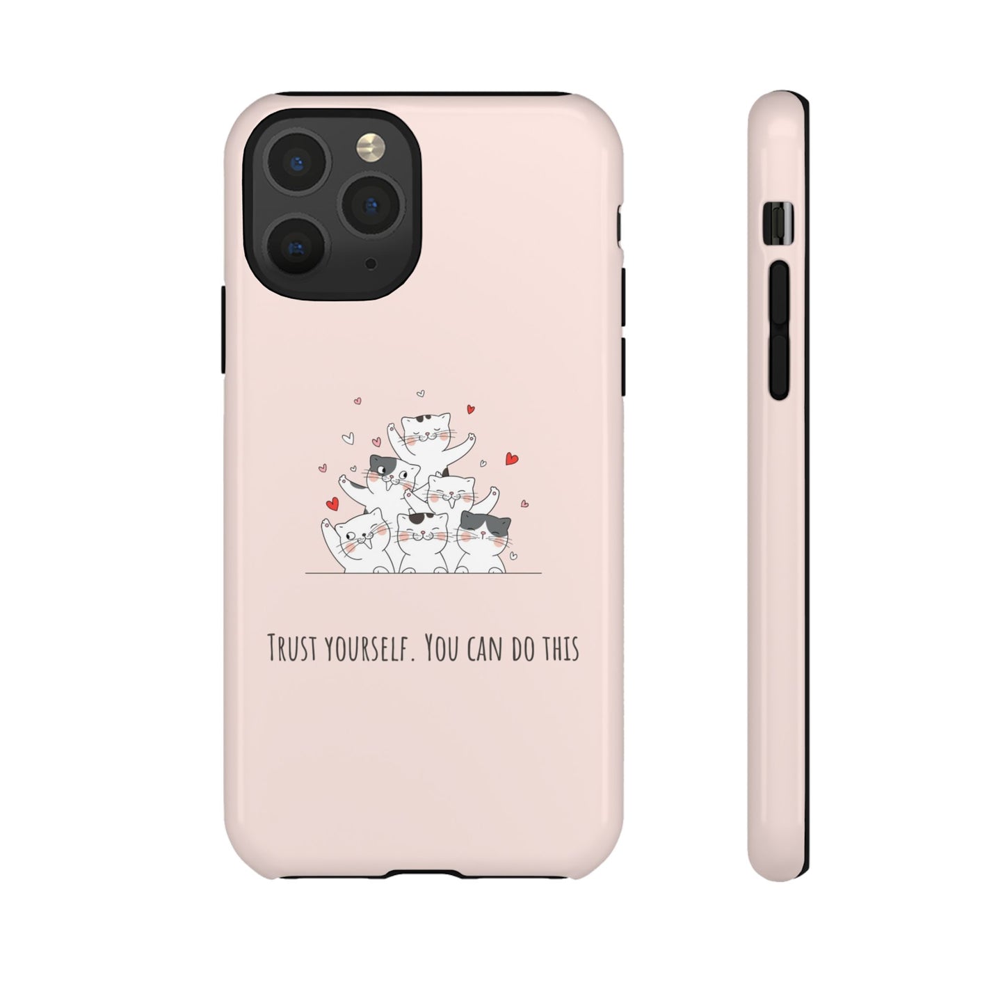 Tough Phone Case, Stylish Glossy Finish, Durable Design, Cute and Trendy Cover for Smartphones