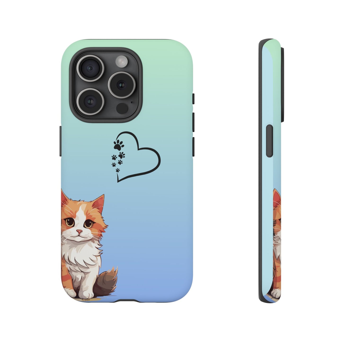 Trendy Tough Phone Case, Glossy Finish, Durable and Stylish, Cute Design for Smartphone Protection