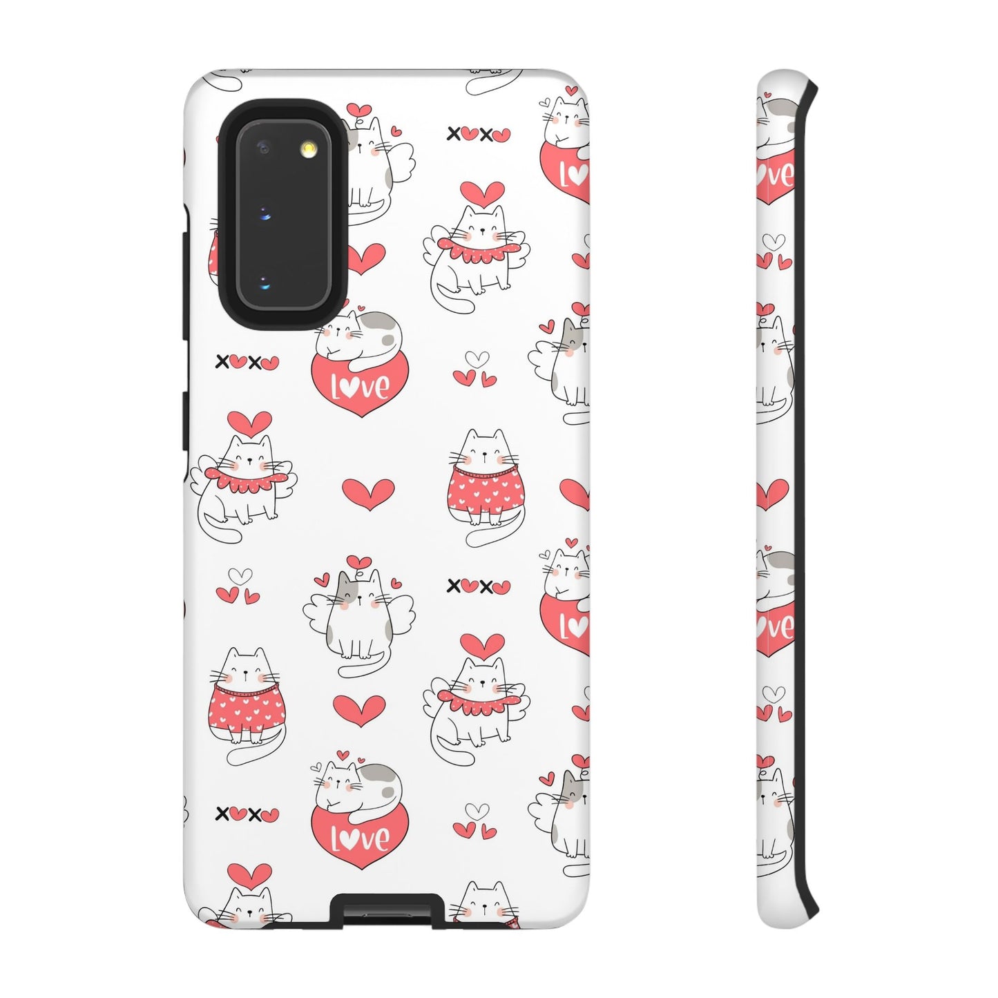 Durable Tough Phone Case, Trendy Glossy Cover, Stylish Cute Design, Perfect for Smartphone Protection