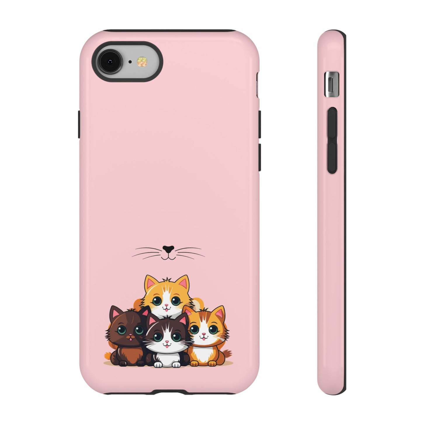 Durable Tough Phone Case, Glossy Stylish Finish, Trendy and Cute Design, Fashionable Everyday Smartphone Cover
