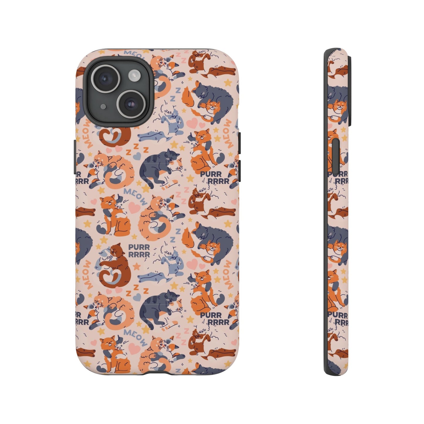 Durable Tough Phone Case, Trendy Cute Glossy Design, Stylish Smartphone Protection for Everyday Use