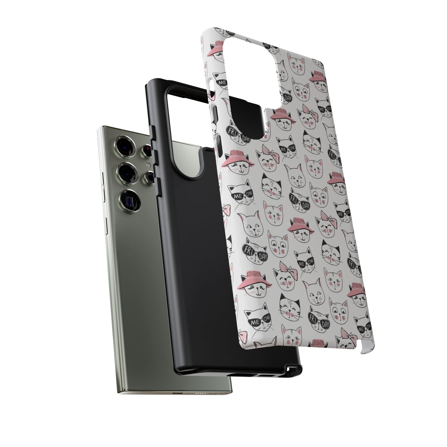 Durable Tough Phone Case, Stylish Glossy Finish, Trendy and Cute Smartphone Cover for Protection