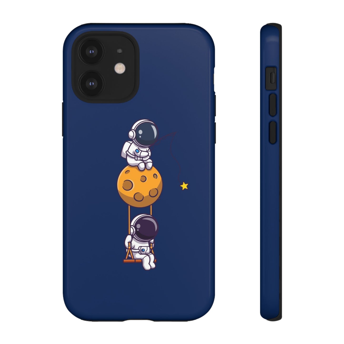 Astronaut Adventure Phone Case - Galaxy Design with Space Explorers