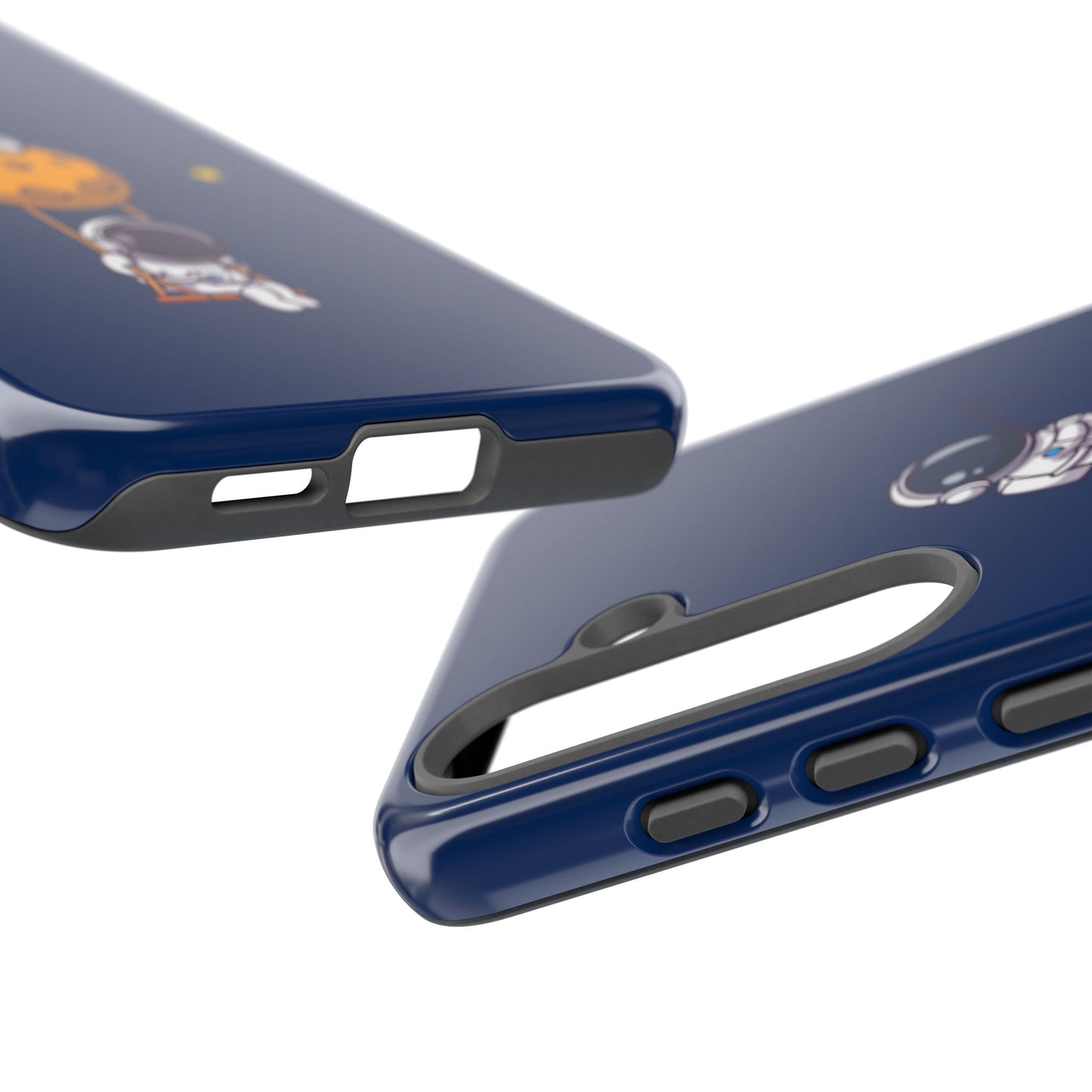 Astronaut Adventure Phone Case - Galaxy Design with Space Explorers