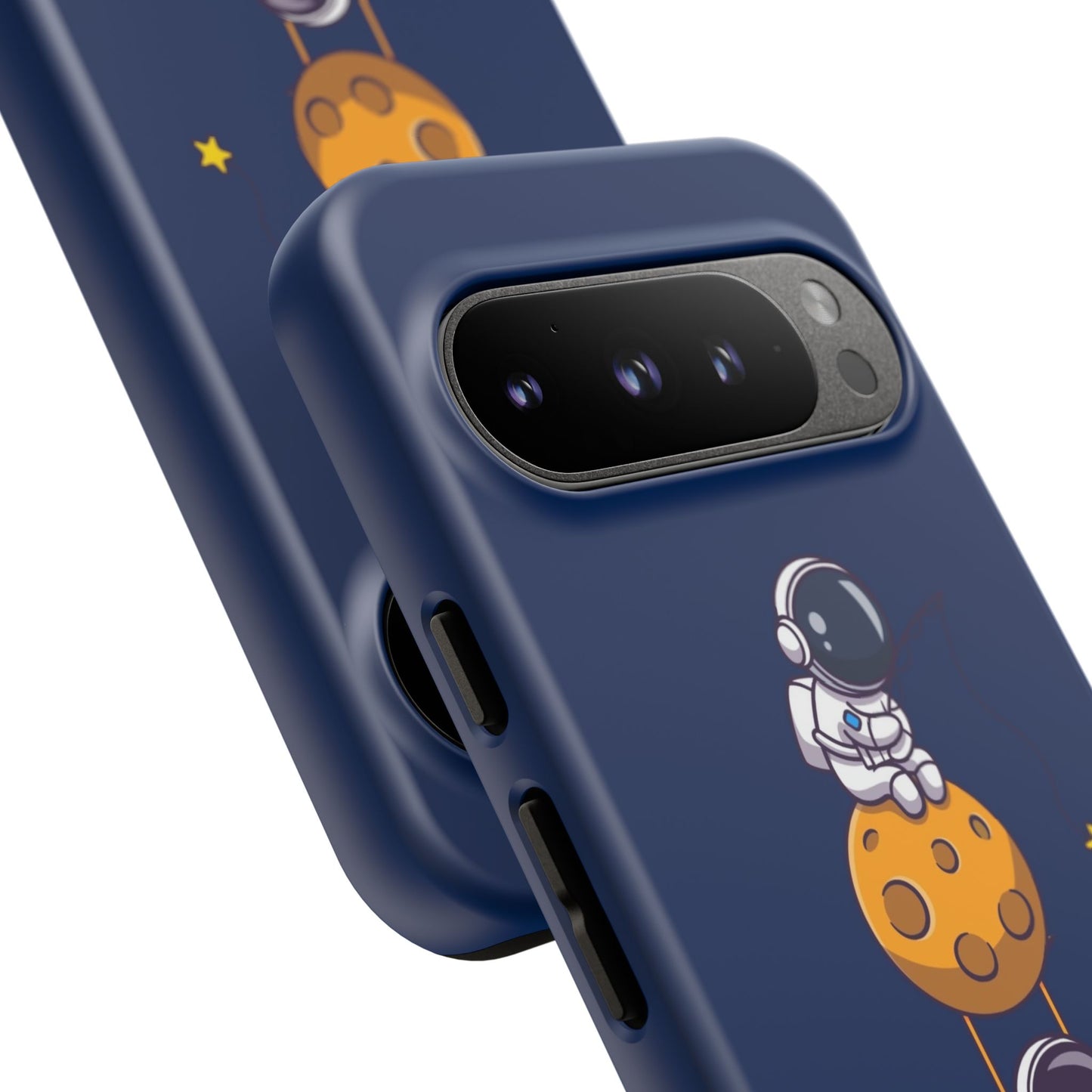 Astronaut Adventure Phone Case - Galaxy Design with Space Explorers