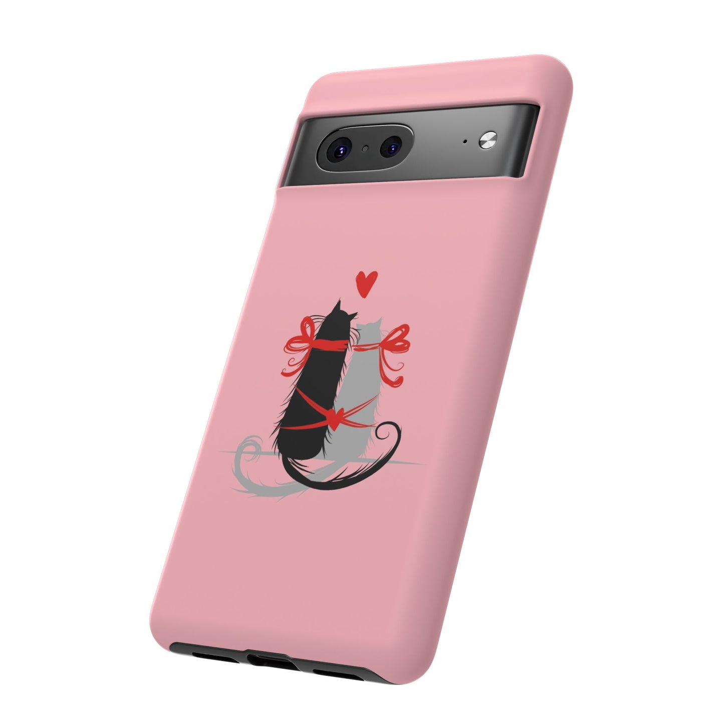 Cute Tough Phone Case, Trendy Glossy Finish, Durable and Fashionable, Stylish Everyday Cover, Smartphone Protection