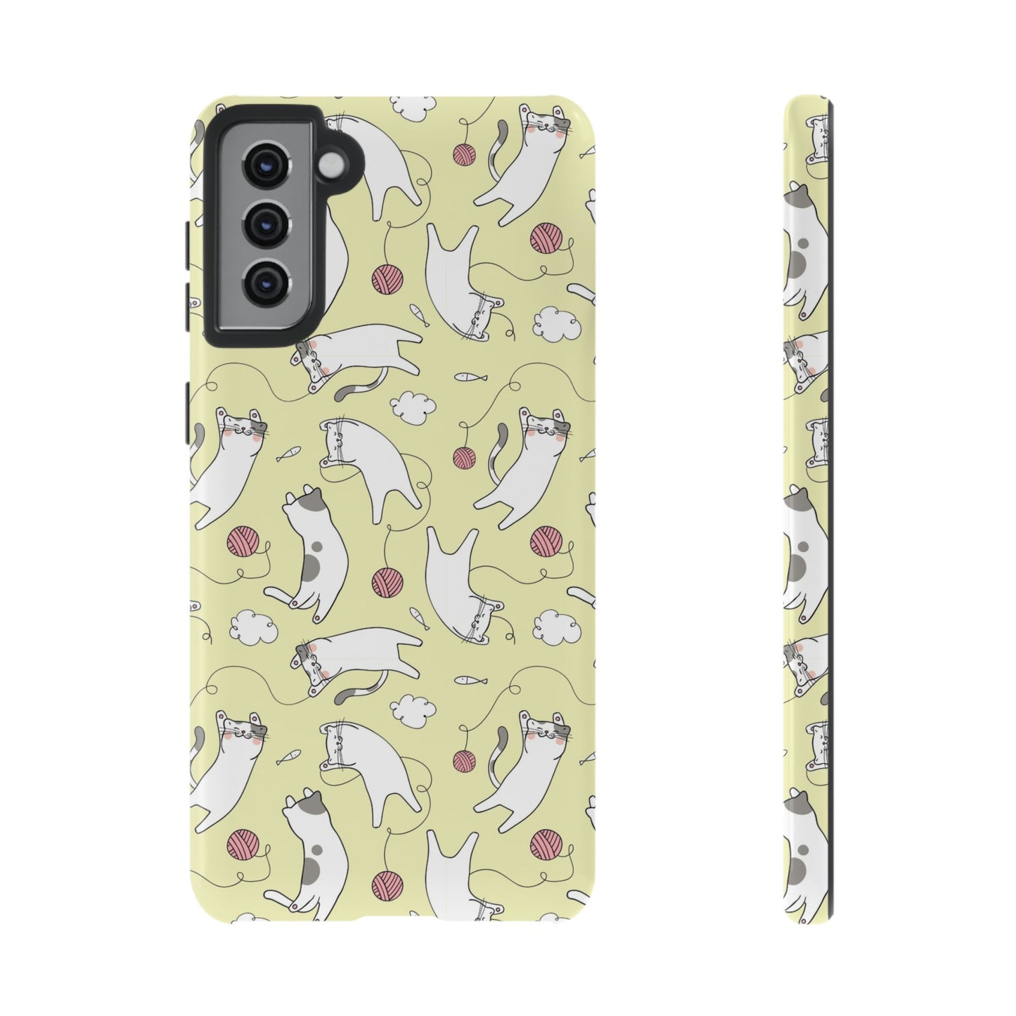 Durable Tough Phone Case, Cute Glossy Cover, Stylish and Trendy Smartphone Protection for Daily Use