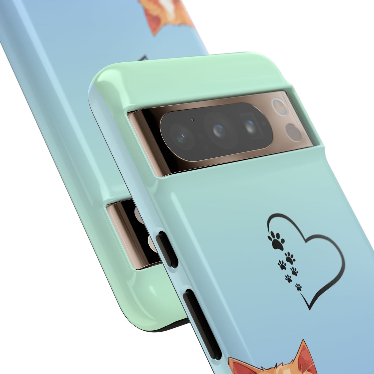Trendy Tough Phone Case, Glossy Finish, Durable and Stylish, Cute Design for Smartphone Protection