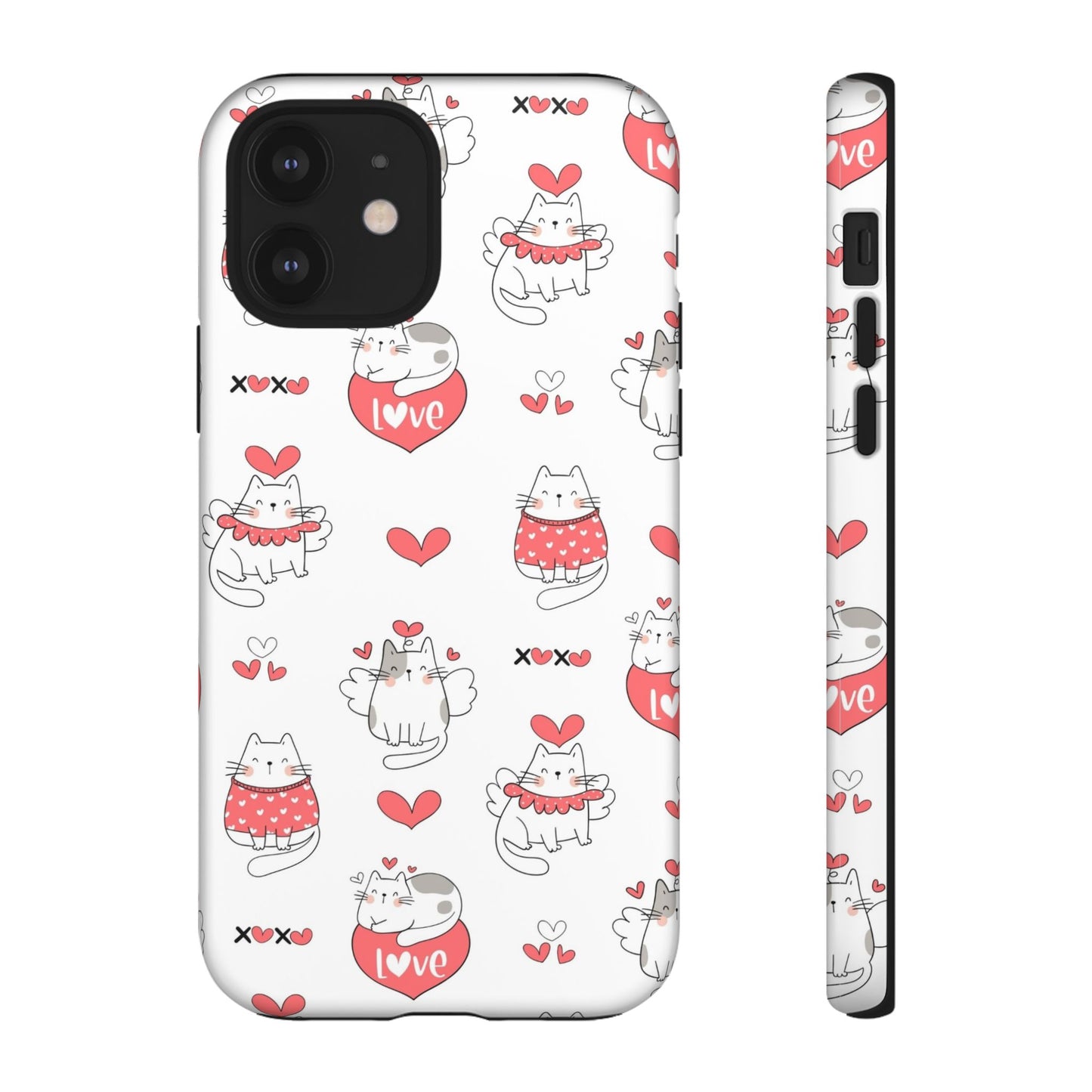 Durable Tough Phone Case, Trendy Glossy Cover, Stylish Cute Design, Perfect for Smartphone Protection