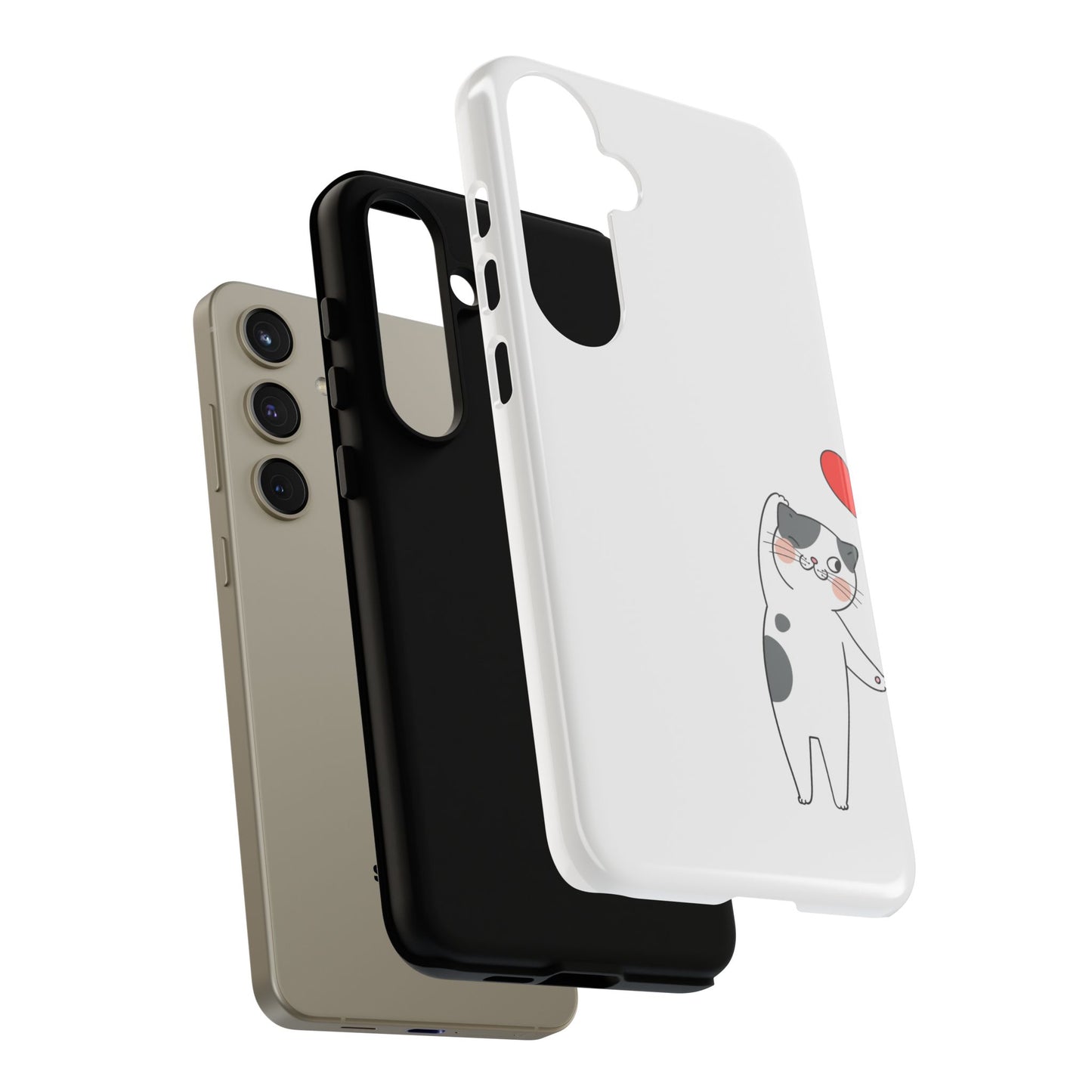 Tough Phone Case, Durable and Trendy Glossy Finish, Cute Stylish Design, Everyday Smartphone Protection