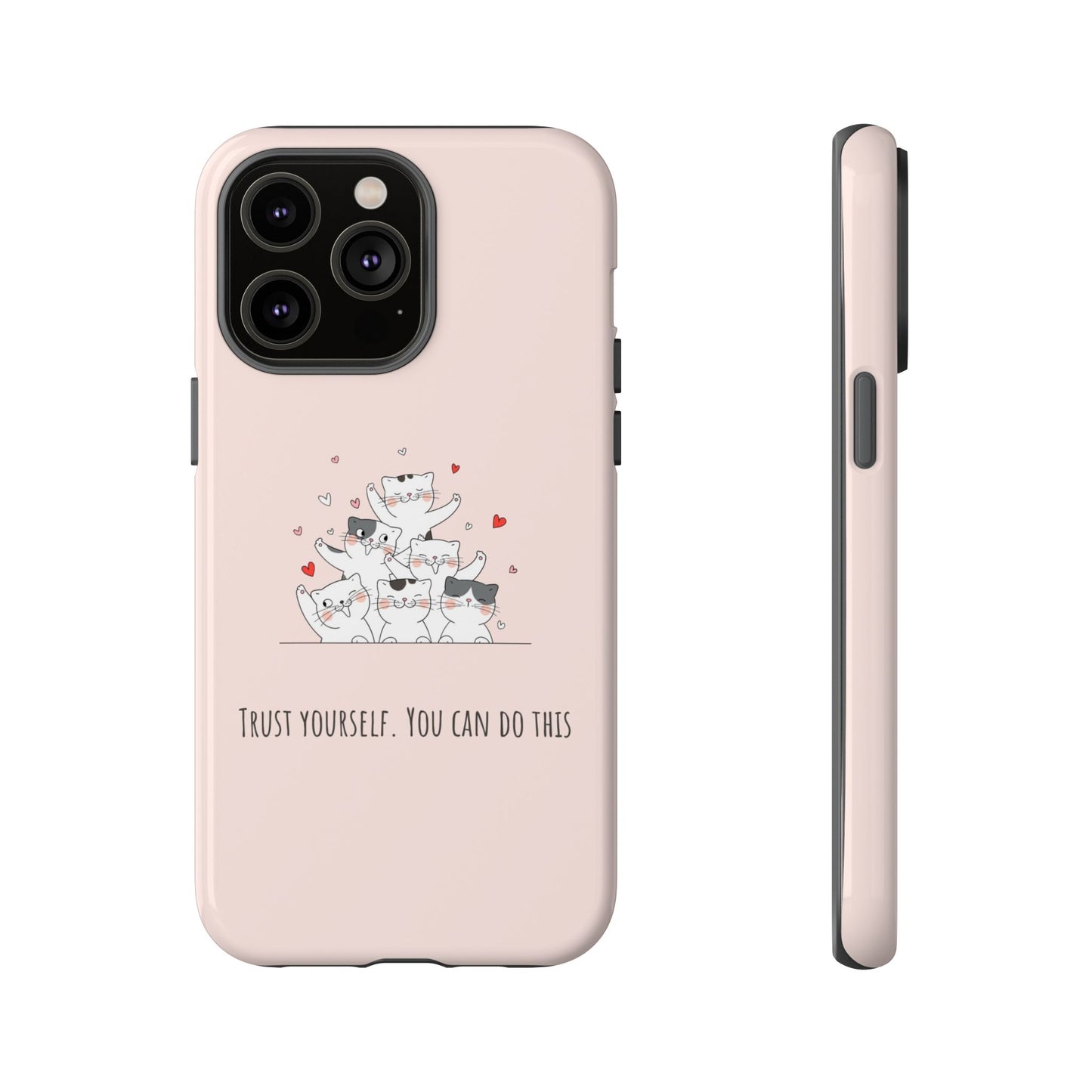 Tough Phone Case, Stylish Glossy Finish, Durable Design, Cute and Trendy Cover for Smartphones