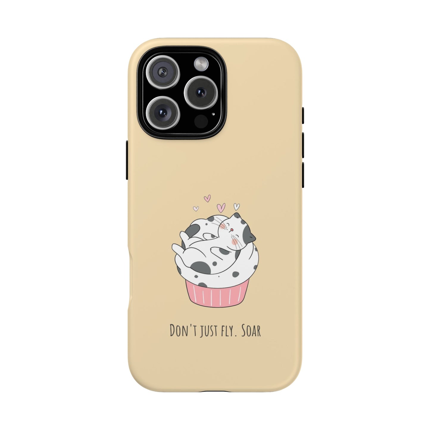 Tough Phone Case, Glossy Cute Design, Durable and Stylish, Trendy Smartphone Cover for Daily Use