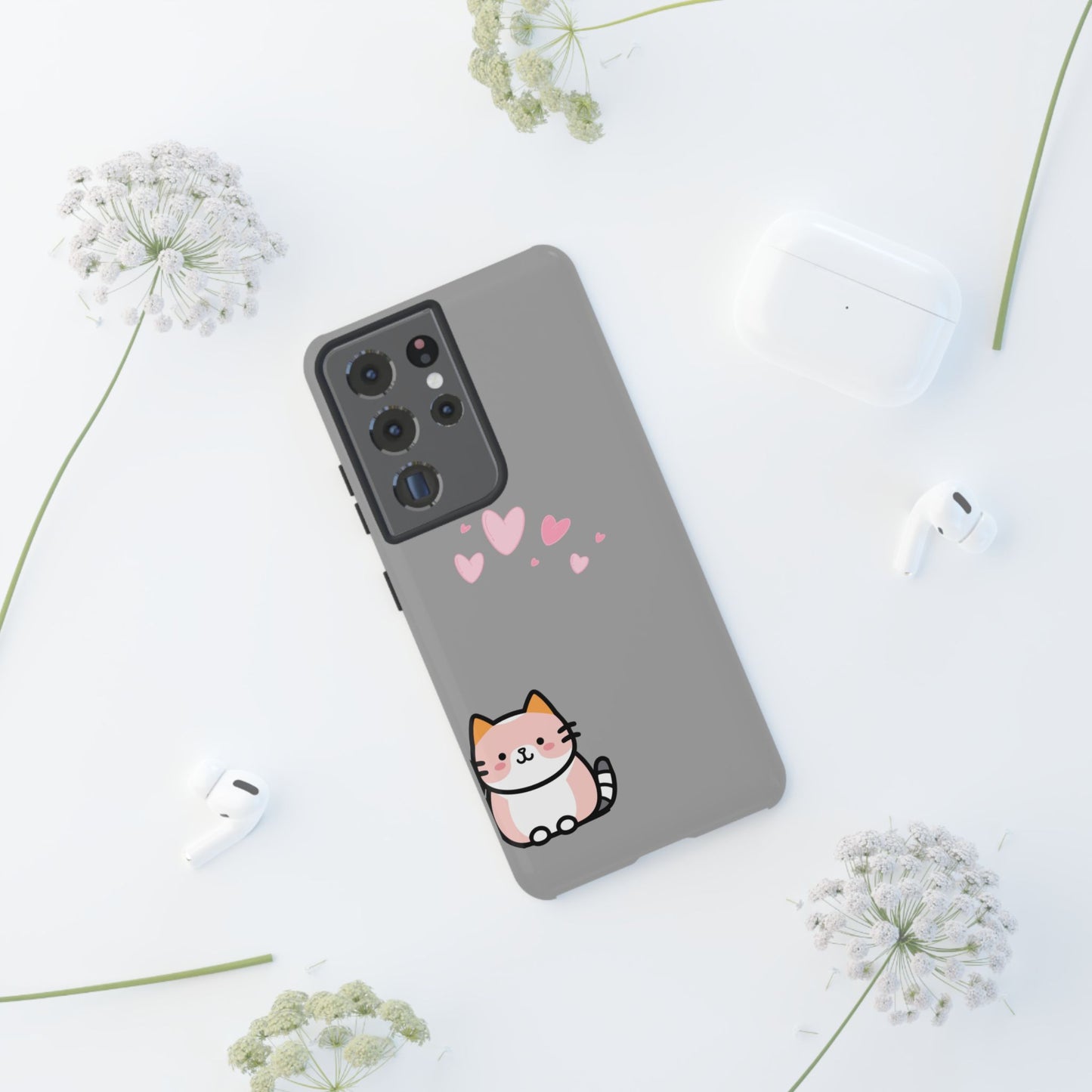 Stylish Tough Phone Case, Durable Glossy Cover, Cute Trendy Design, Perfect Smartphone Protection