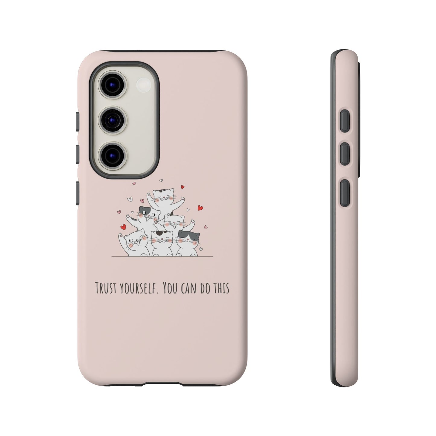 Tough Phone Case, Stylish Glossy Finish, Durable Design, Cute and Trendy Cover for Smartphones