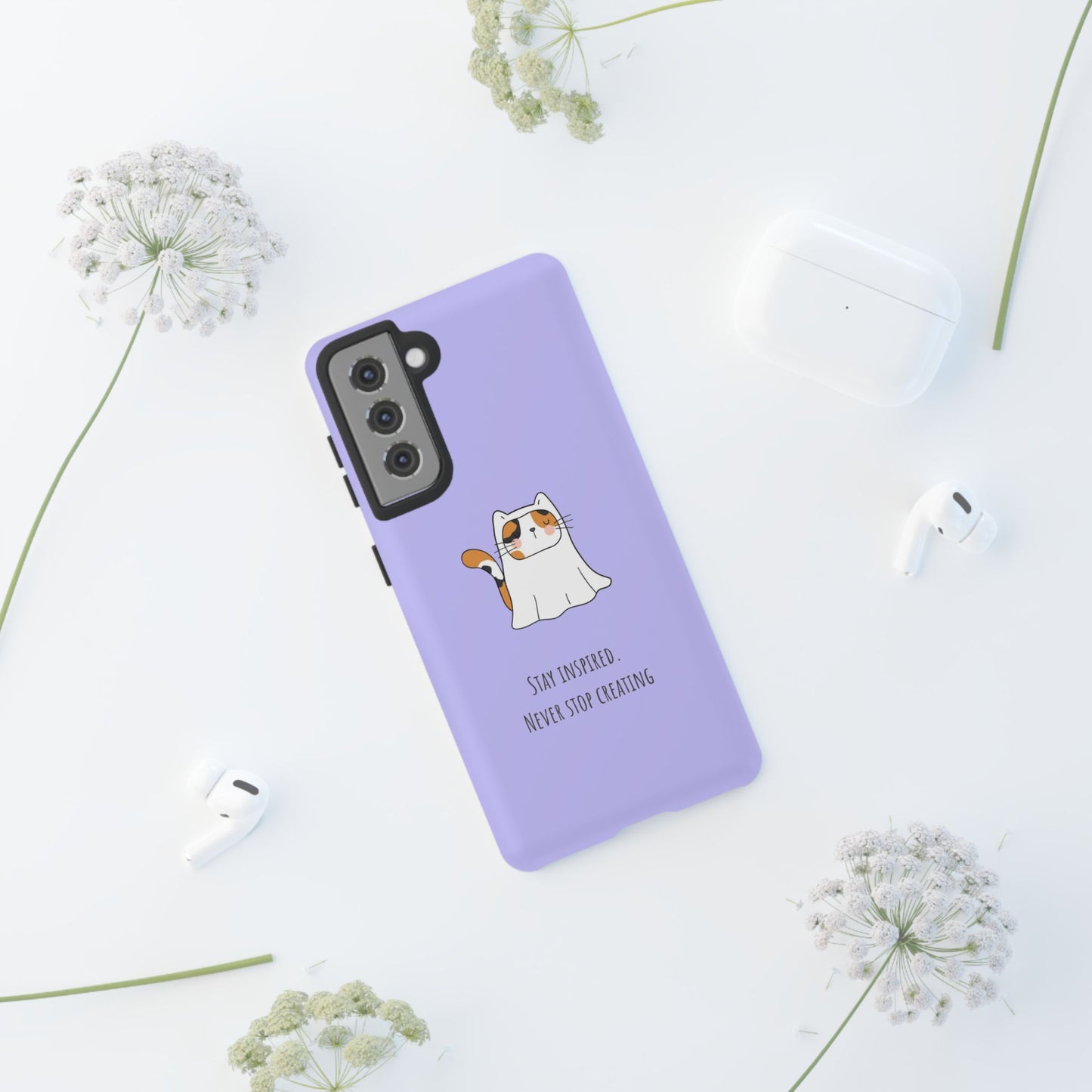 Tough Phone Case, Stylish and Durable Glossy Finish, Trendy Cute Cover for Smartphones