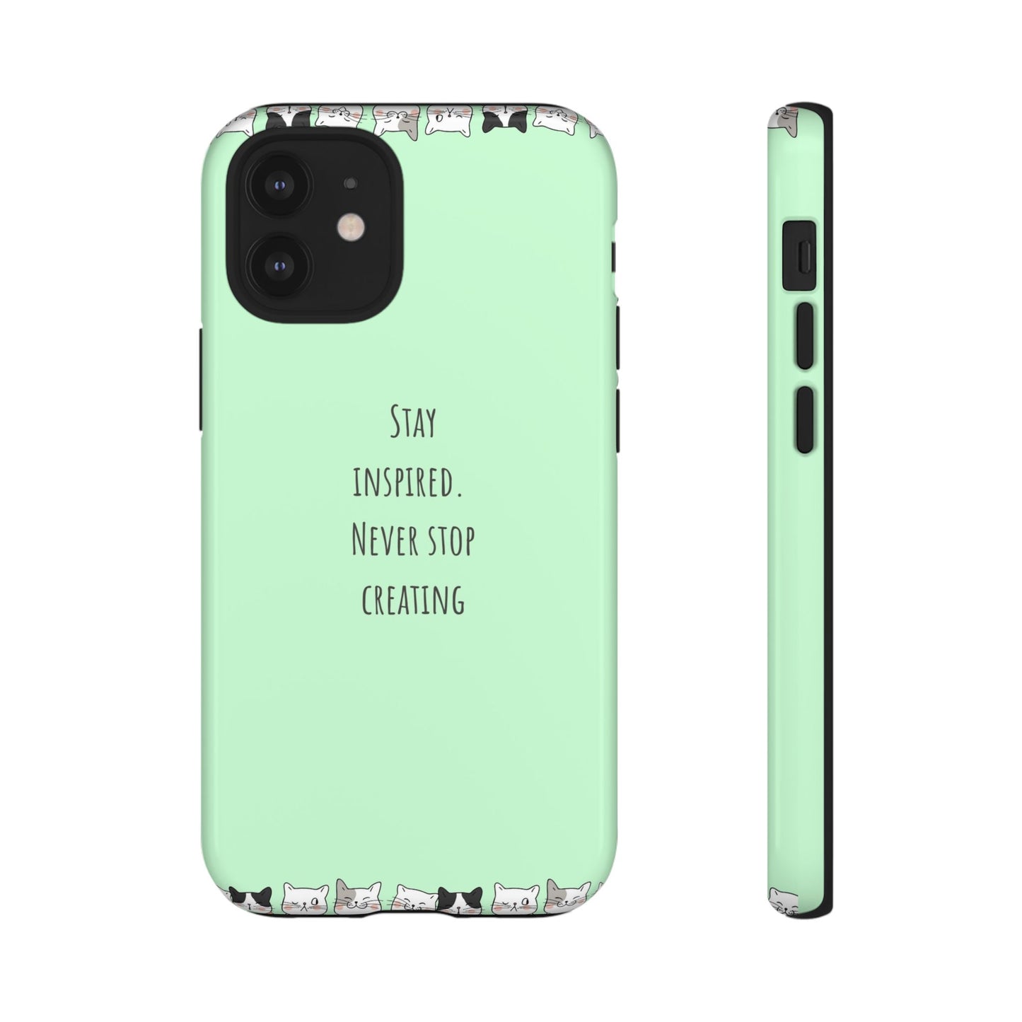 Tough Phone Case, Trendy Durable Glossy Finish, Stylish and Cute Smartphone Cover for Daily Use